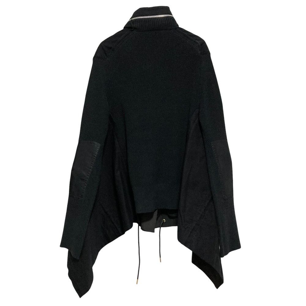 Sacai Sacai sacai Fabric Combo Jacket Knit Combo Military Jacket Textile Outerwear 20-04847 DUTY FREE for USA Size ONE SIZE - 6 Thumbnail