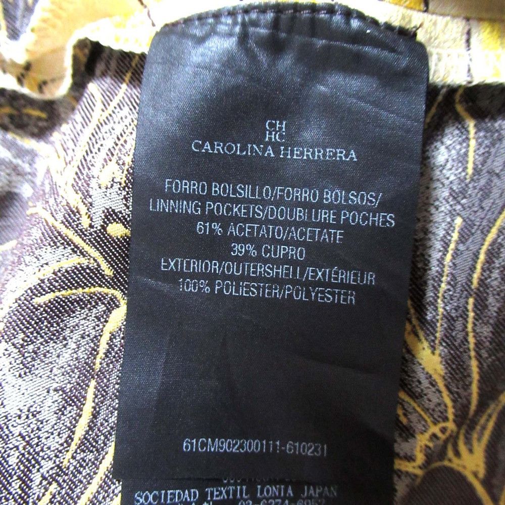 Other Other Carolina Herrera Floral Jacquard Dress Textile Dresses DUTY FREE for USA Size ONE SIZE - 5 Thumbnail