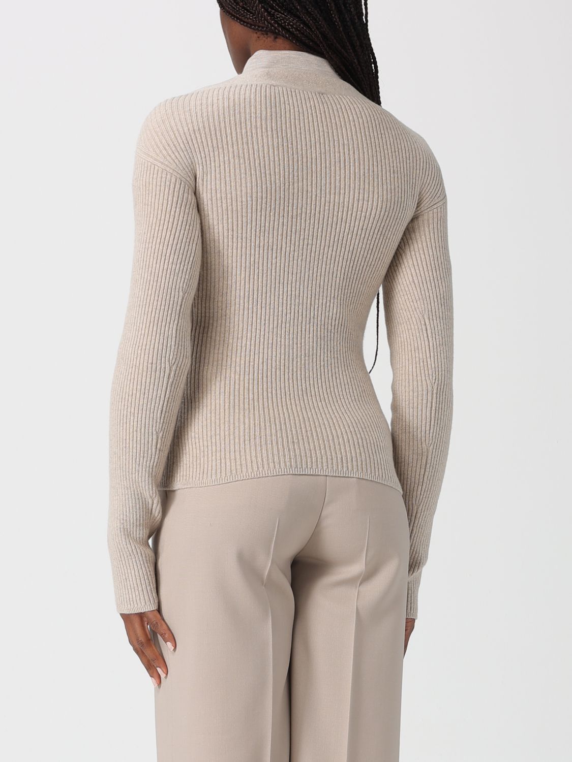 Max Mara Max Mara Sweater Woman Blush Pink Size XS / US 0-2 / IT 36-38 - 3 Thumbnail
