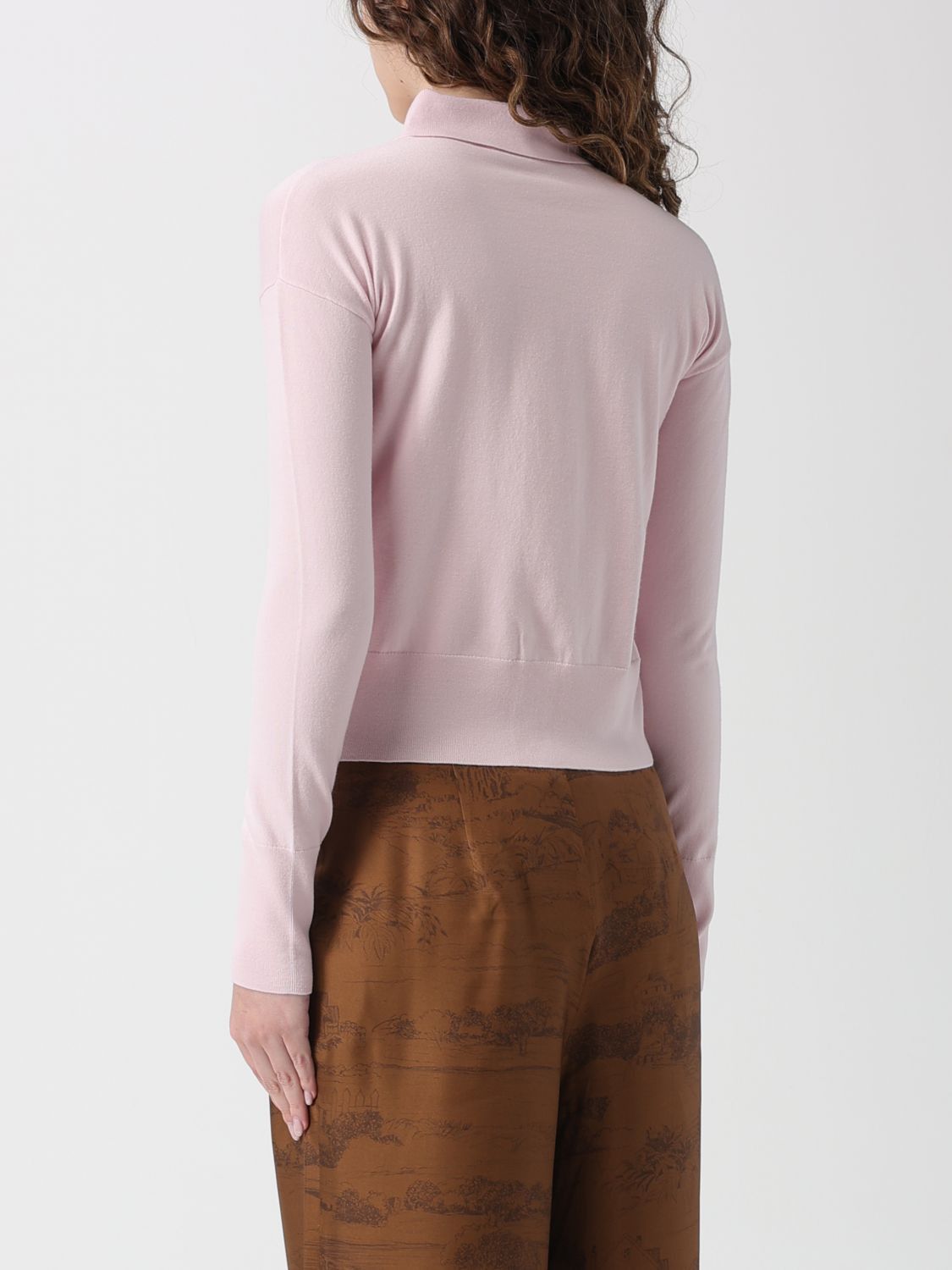 Max Mara Max Mara Sweater Woman Pink Size S / US 4 / IT 40 - 2 Thumbnail