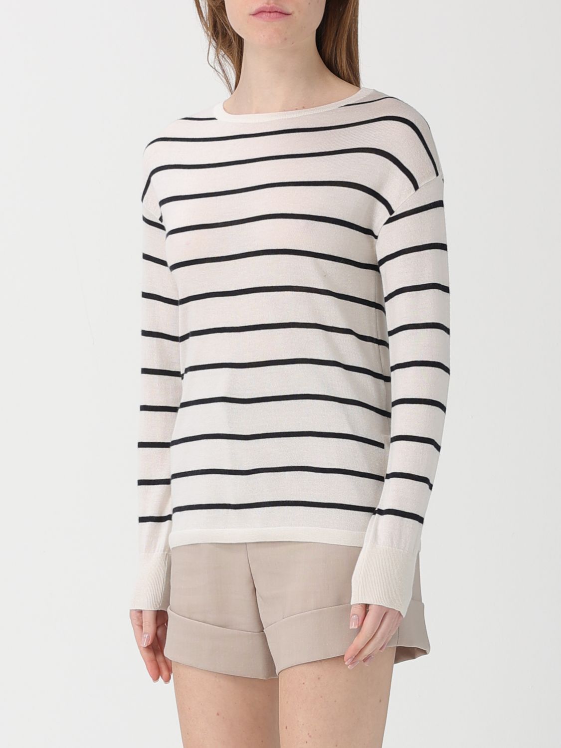 Max Mara Max Mara Sweater Woman Blue Size S / US 4 / IT 40 - 3 Thumbnail