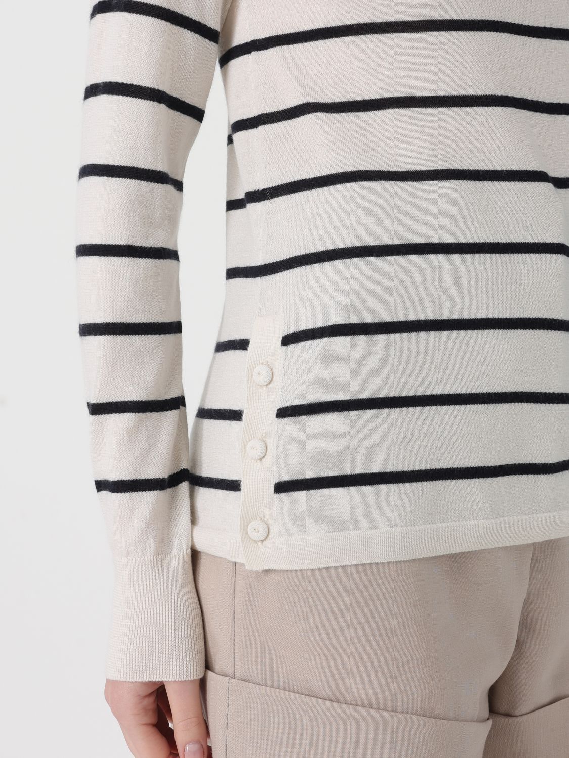 Max Mara Max Mara Sweater Woman Blue Size XS / US 0-2 / IT 36-38 - 4 Thumbnail