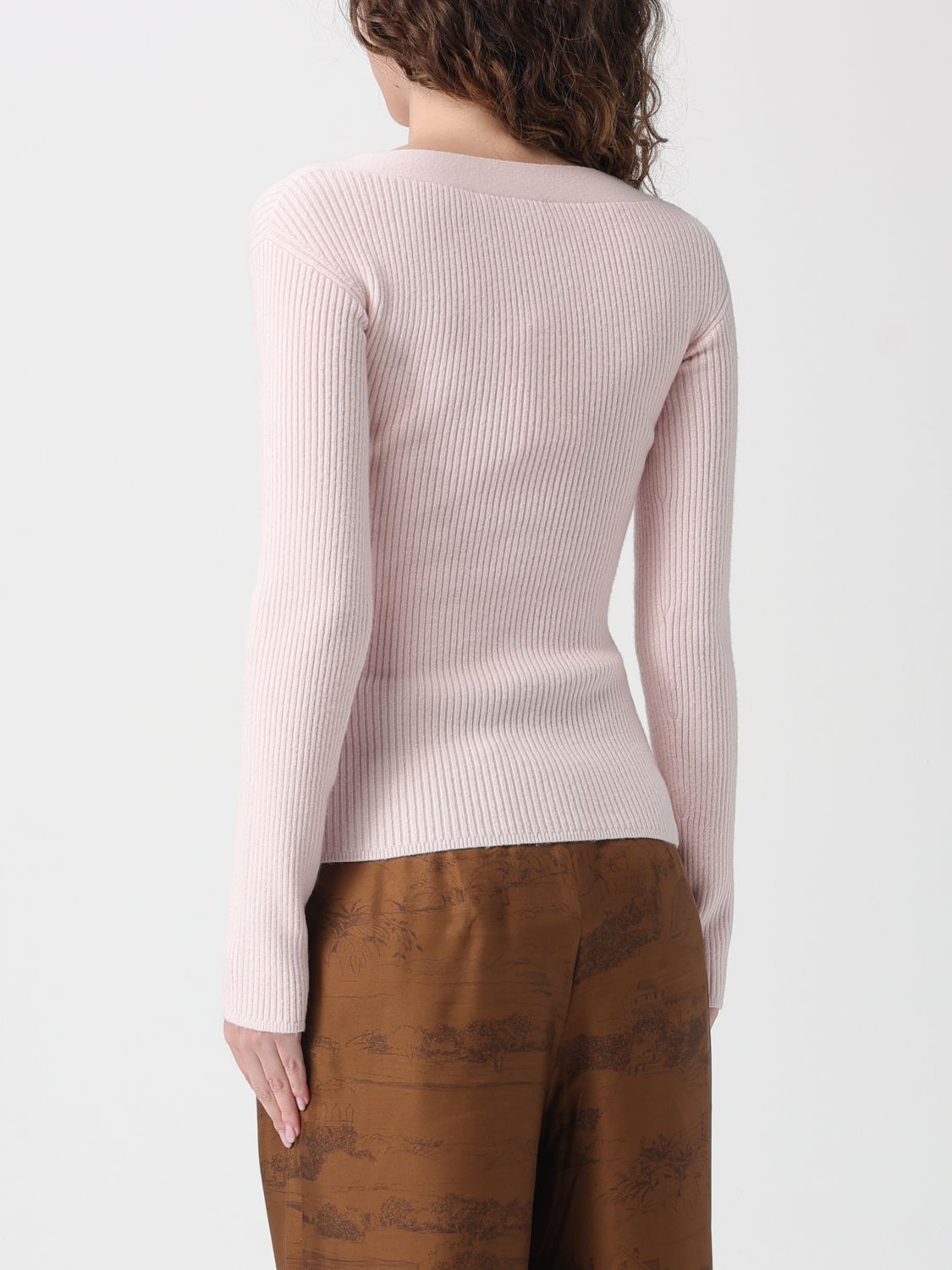 Max Mara Max Mara Sweater Woman Pink Size S / US 4 / IT 40 - 2 Thumbnail