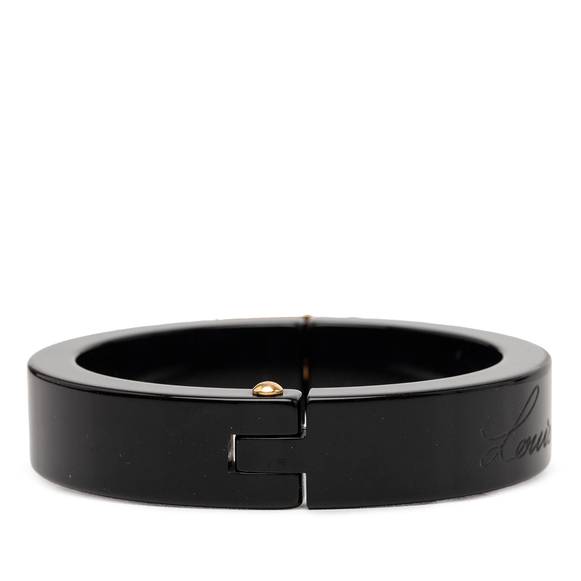 Louis Vuitton Louis Vuitton Resin Lock Me Bracelet Size ONE SIZE - 3 Thumbnail