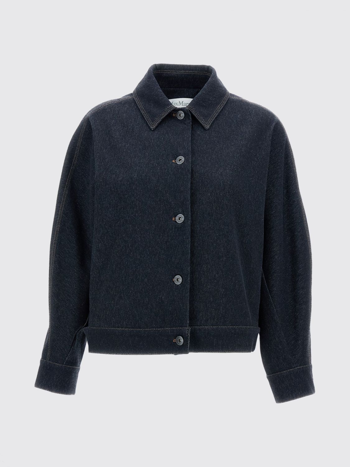 Max Mara Max Mara Jacket Woman Blue Size S / US 4 / IT 40 - 2 Thumbnail