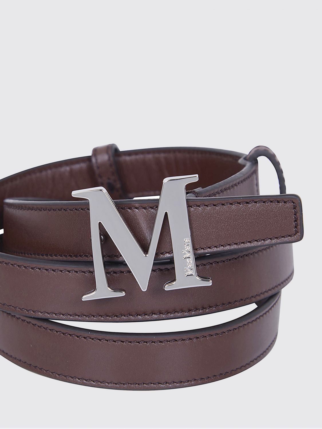 Max Mara Max Mara Belt Woman Brown Size ONE SIZE - 2 Thumbnail