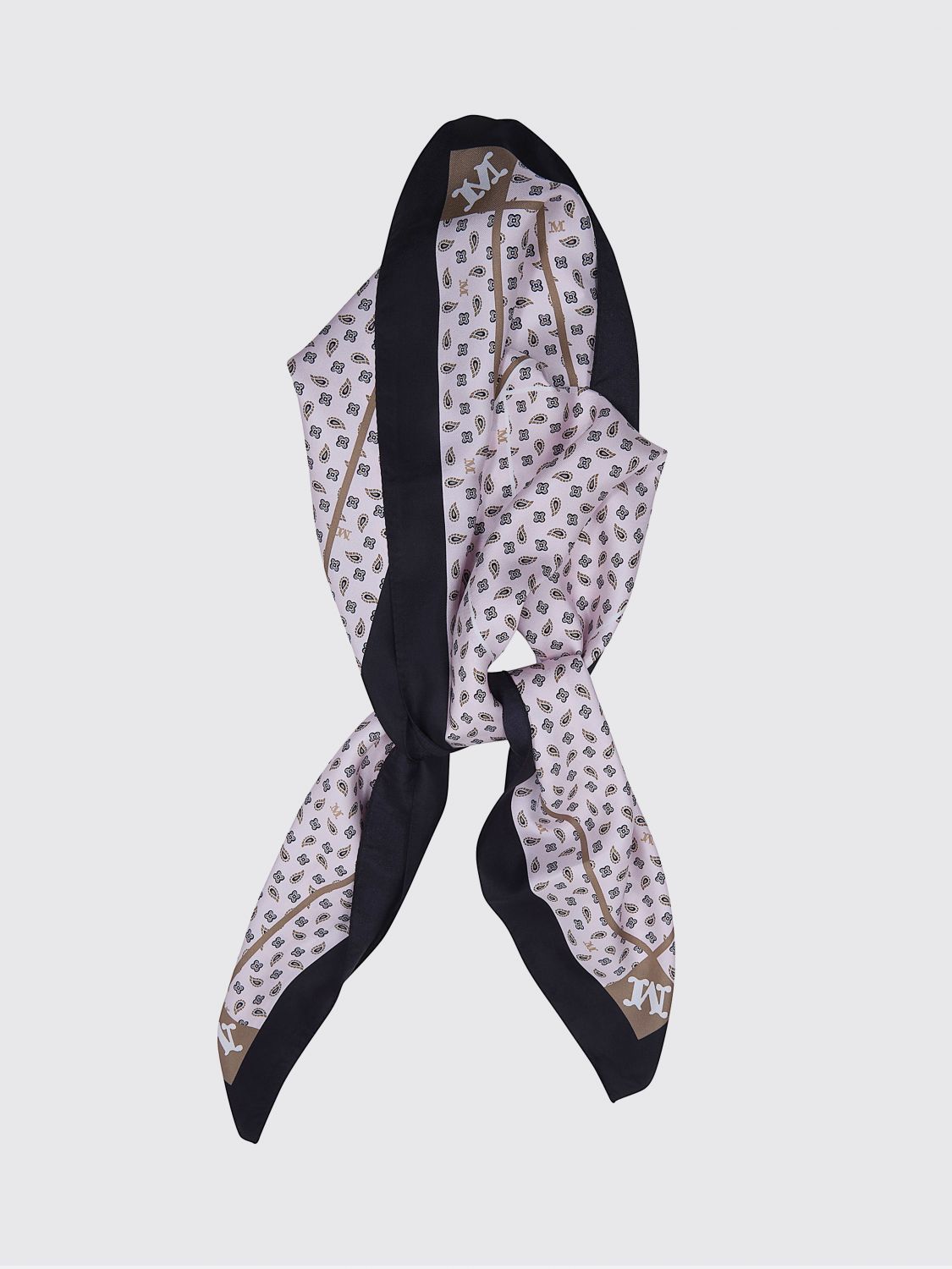 Max Mara Max Mara Neck Scarf Woman Pink Size ONE SIZE - 2 Thumbnail