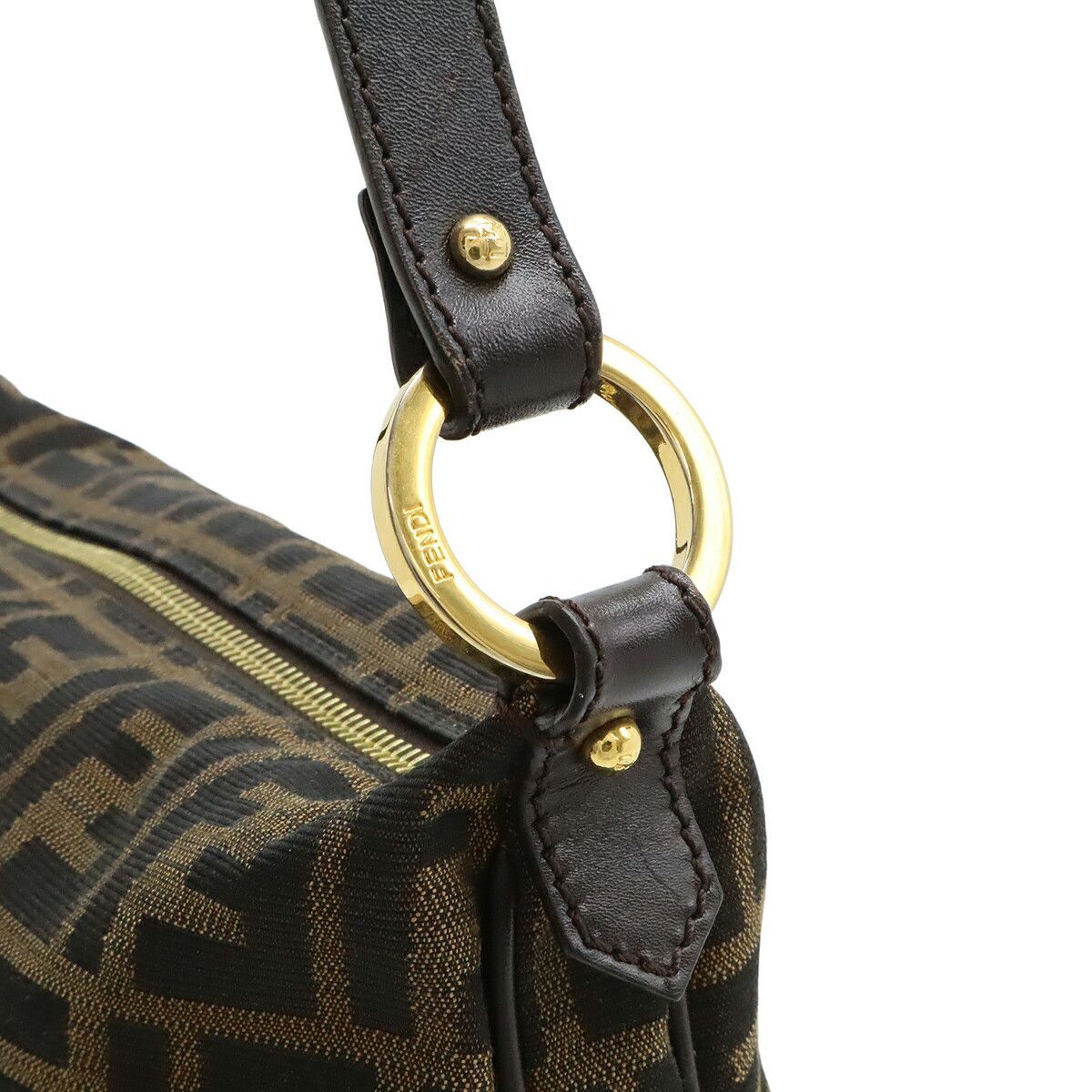 Fendi Fendi Fendi Zucca Nylon Canvas Shoulder Bag Textile Crossbody Bag 8BT190 DUTY FREE for USA Size ONE SIZE - 5 Thumbnail