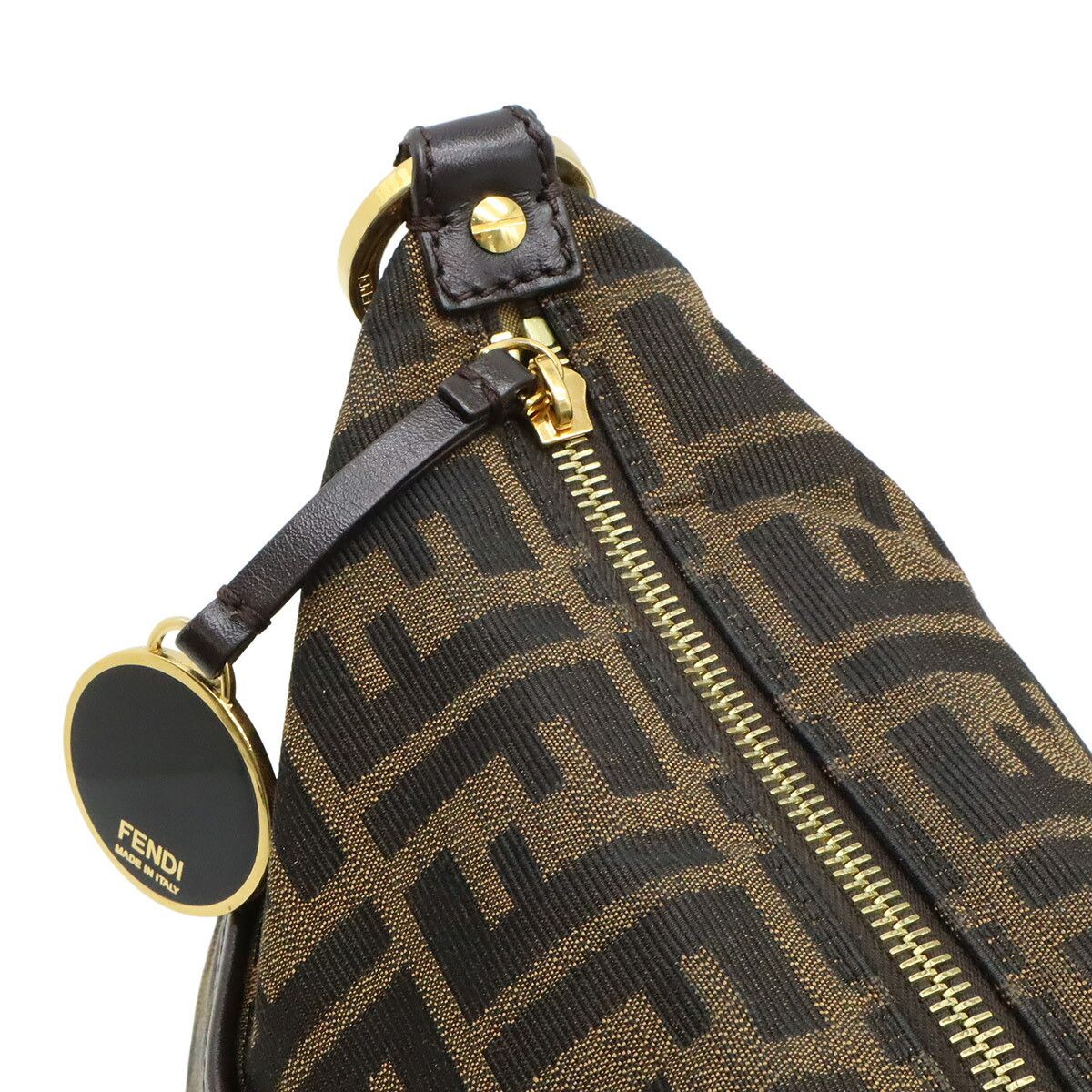 Fendi Fendi Fendi Zucca Nylon Canvas Shoulder Bag Textile Crossbody Bag 8BT190 DUTY FREE for USA Size ONE SIZE - 6 Thumbnail
