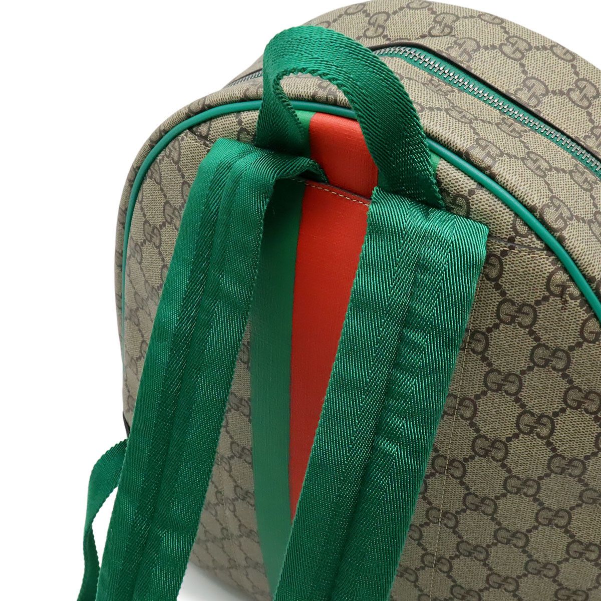 Gucci Gucci Gucci GG Supreme Coated Canvas Backpack Plastic / Synthetic Backpack 433578 DUTY FREE for USA Size ONE SIZE - 4 Thumbnail
