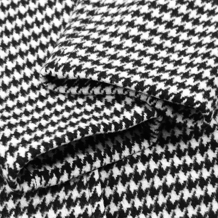 Miu Miu Miu Miu Miu Miu Houndstooth Virgin Wool Coat Textile Outerwear DUTY FREE for USA Size ONE SIZE - 14 Thumbnail