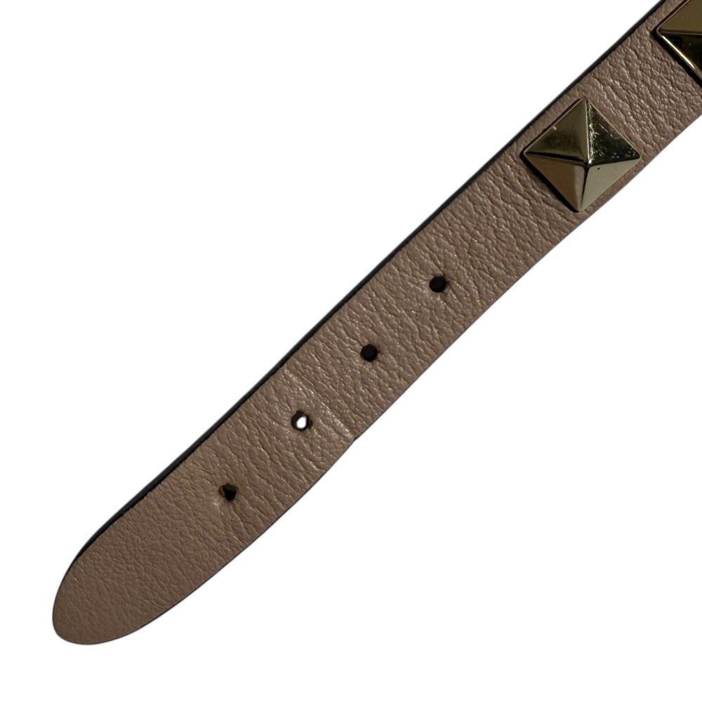 Valentino Valentino Valentino Rockstud Bracelet Leather Bracelet DUTY FREE for USA Size ONE SIZE - 5 Thumbnail