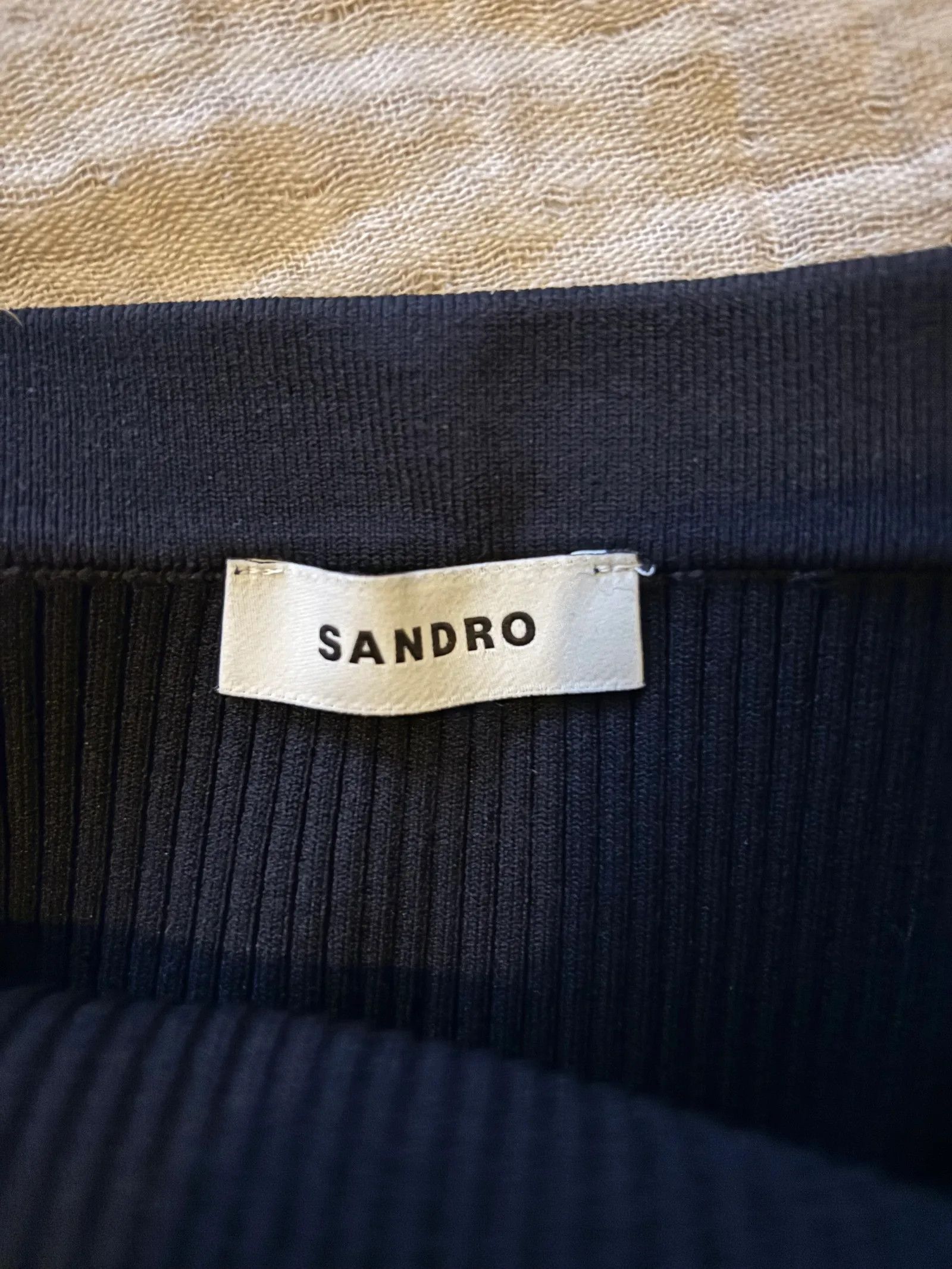 Sandro Sandro Sandro Jupe Courte mini skirt Skirt Size 26" / US 2 / IT 38 - 3 Thumbnail
