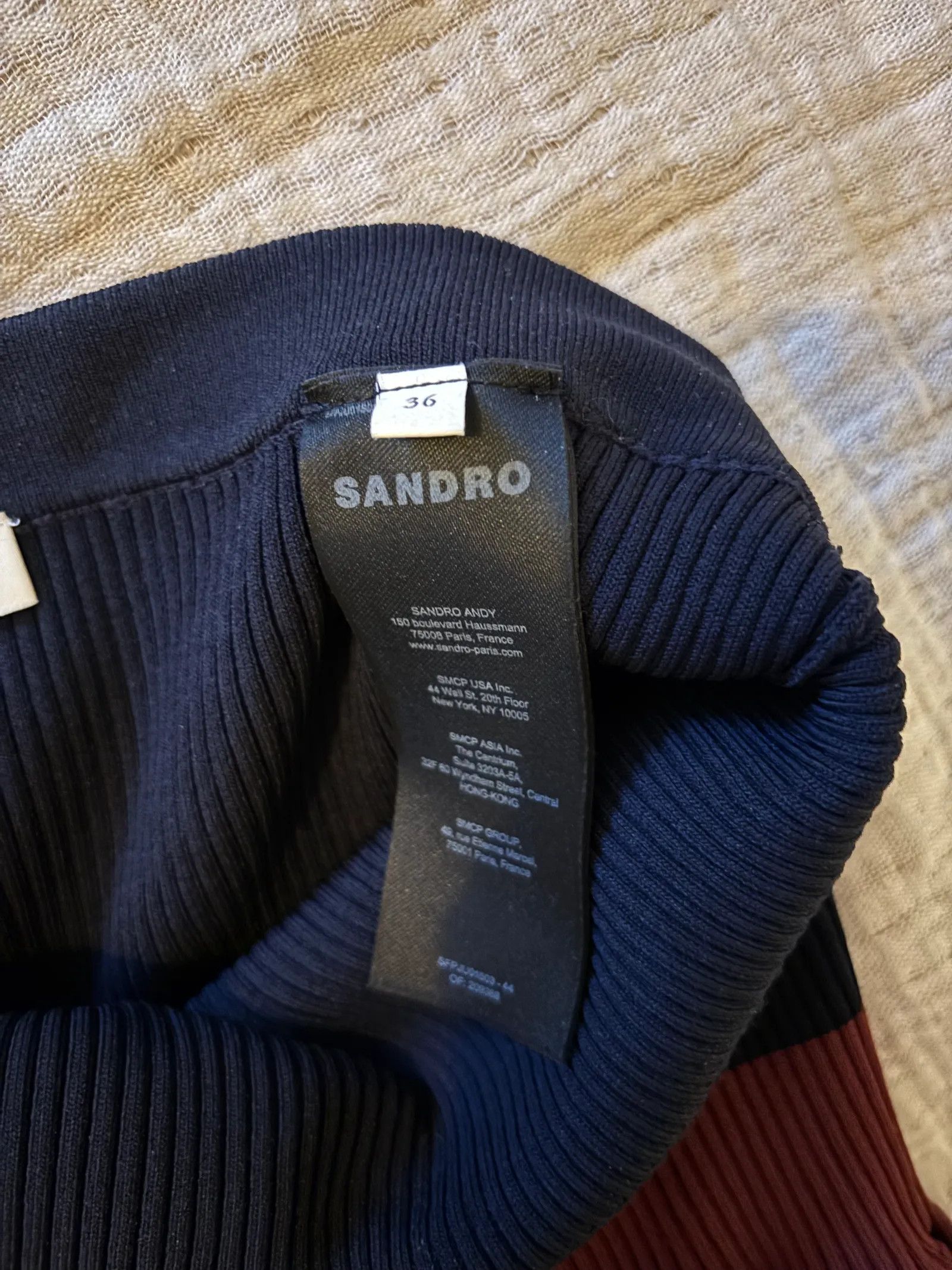 Sandro Sandro Sandro Jupe Courte mini skirt Skirt Size 26" / US 2 / IT 38 - 4 Thumbnail