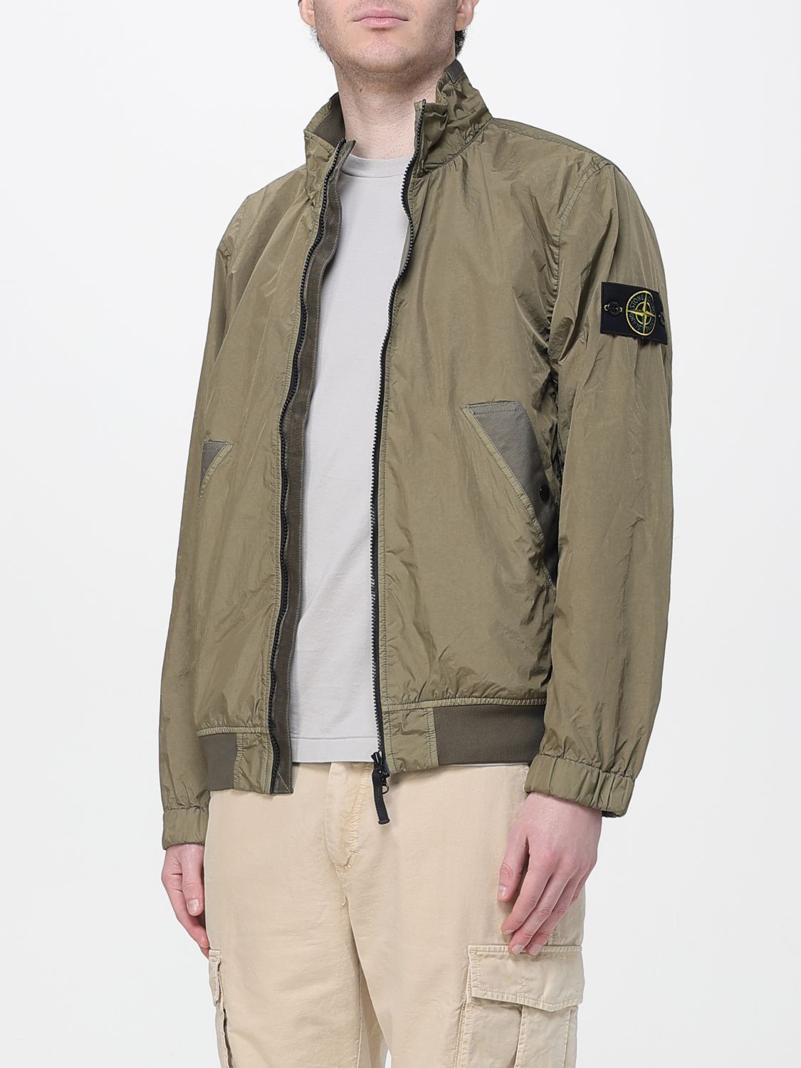 Stone Island Jacket Men Green