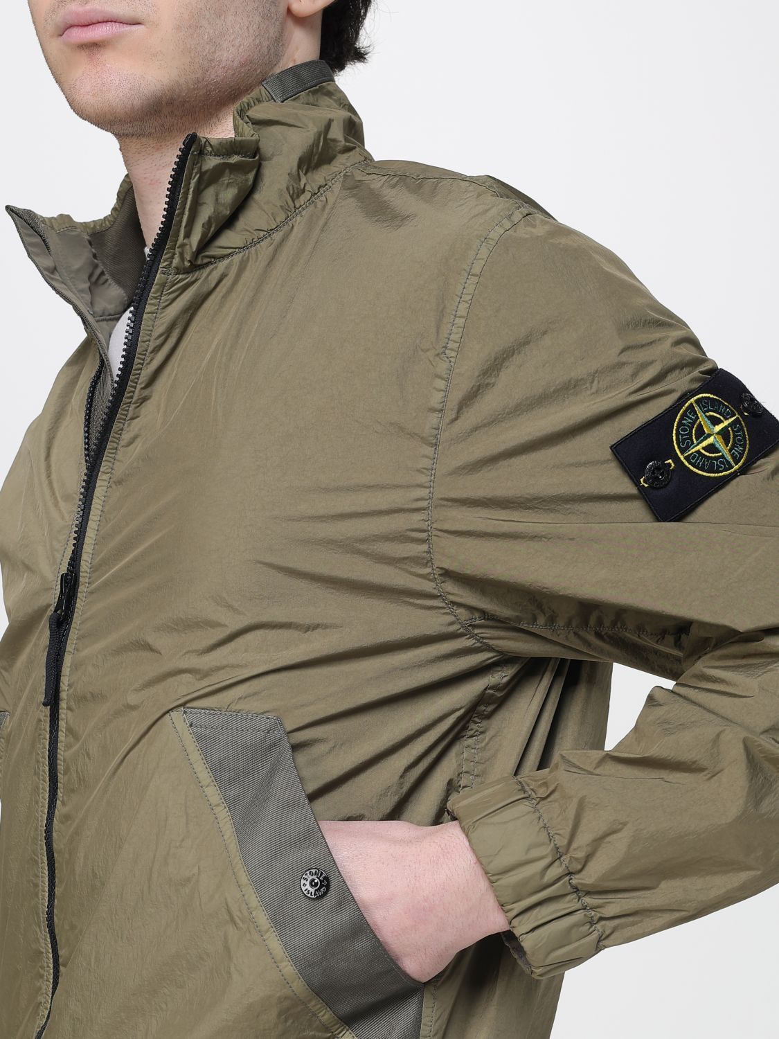Stone Island Jacket Men Green