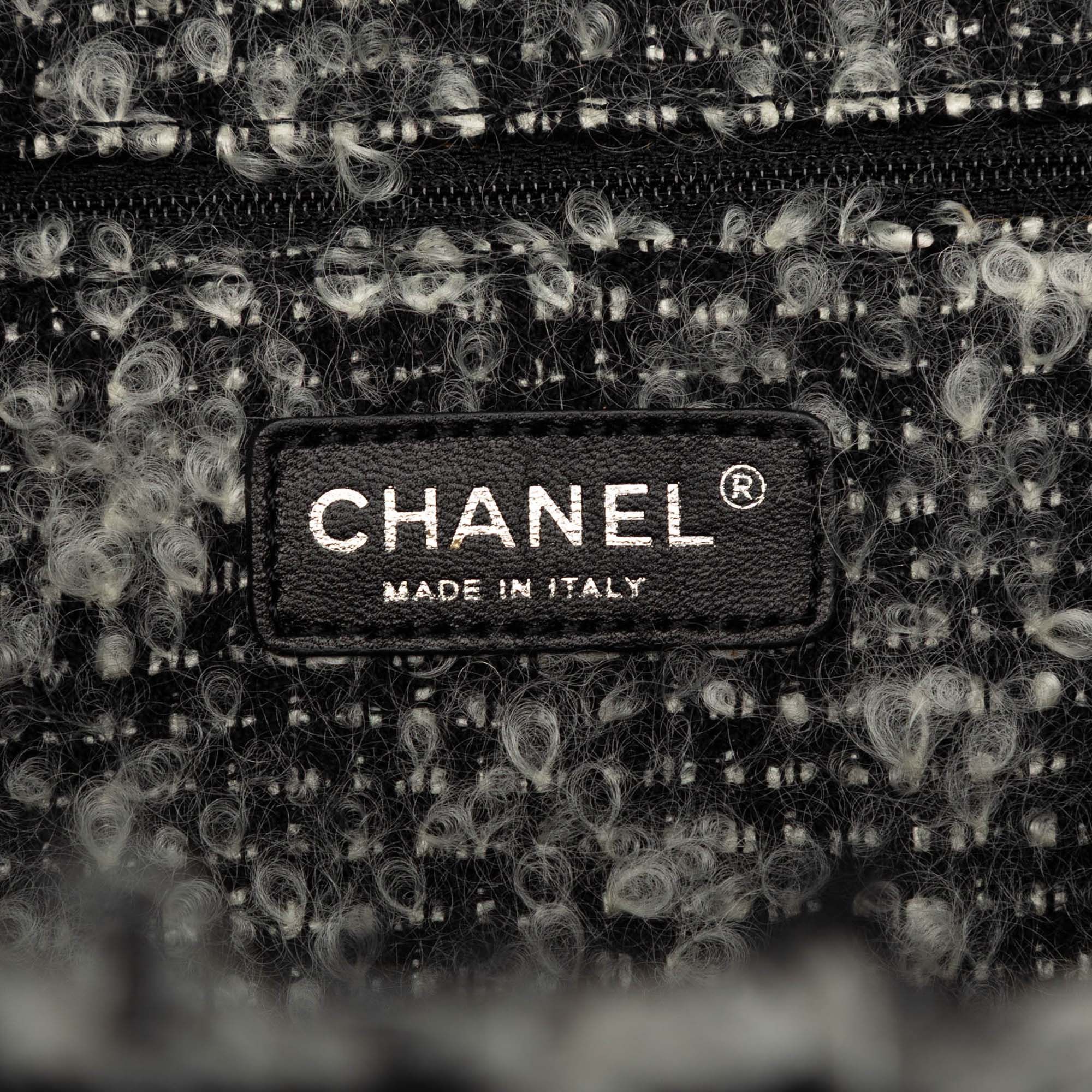 Chanel Chanel CC Quilted Calfskin Tweedy Shopping Tote Size ONE SIZE - 5 Thumbnail
