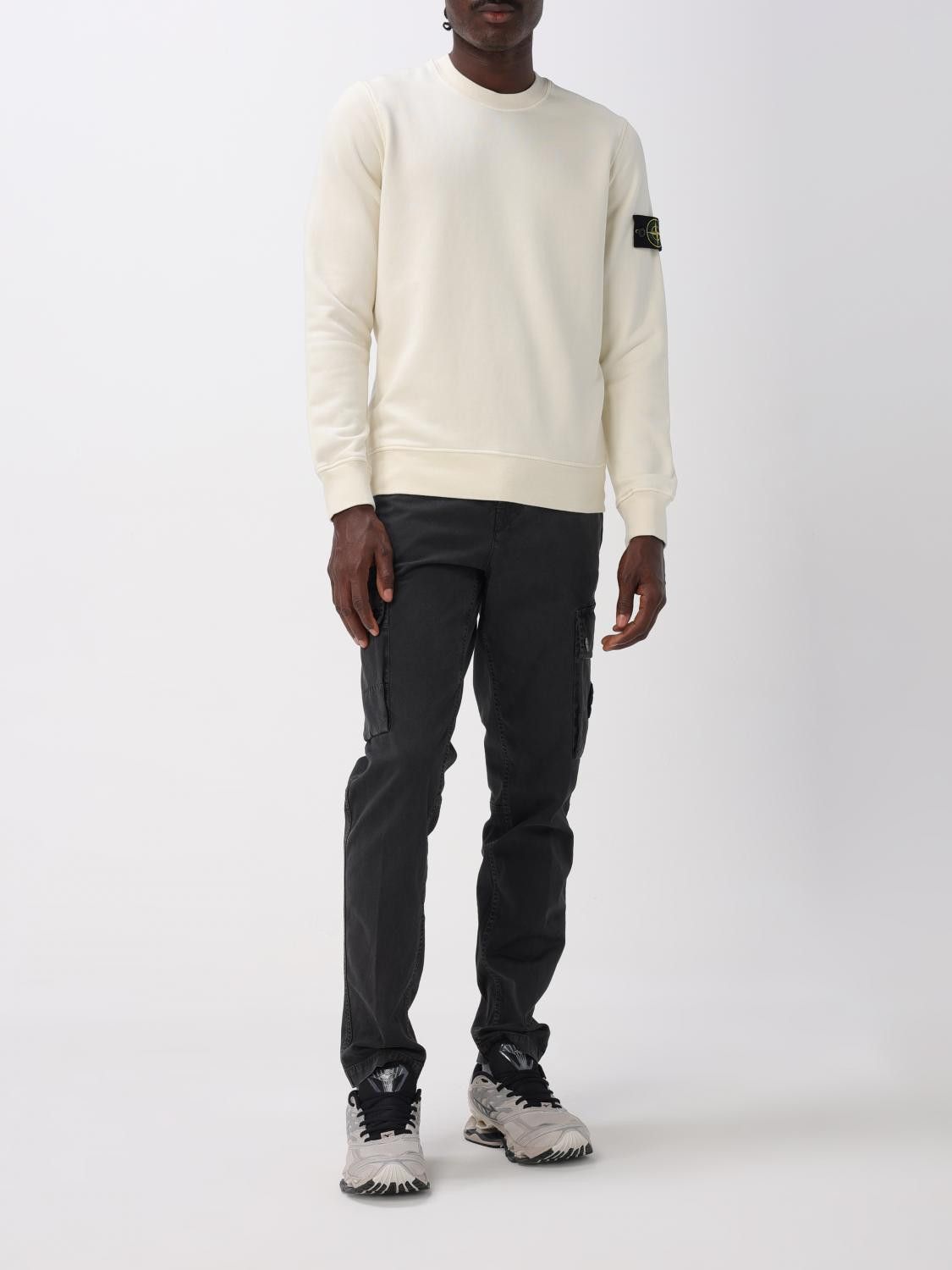 Stone Island Stone Island Sweatshirt Men Ivory Size US XXL / EU 58 / 5 - 2 Thumbnail
