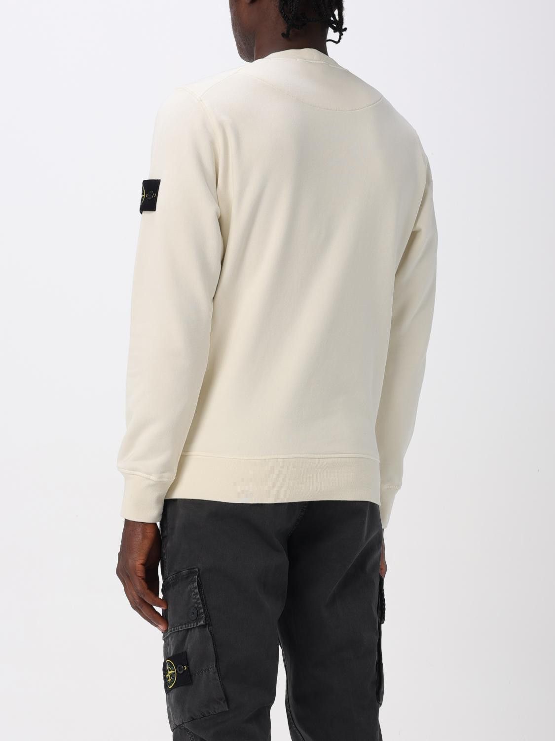Stone Island Stone Island Sweatshirt Men Ivory Size US XXL / EU 58 / 5 - 3 Thumbnail