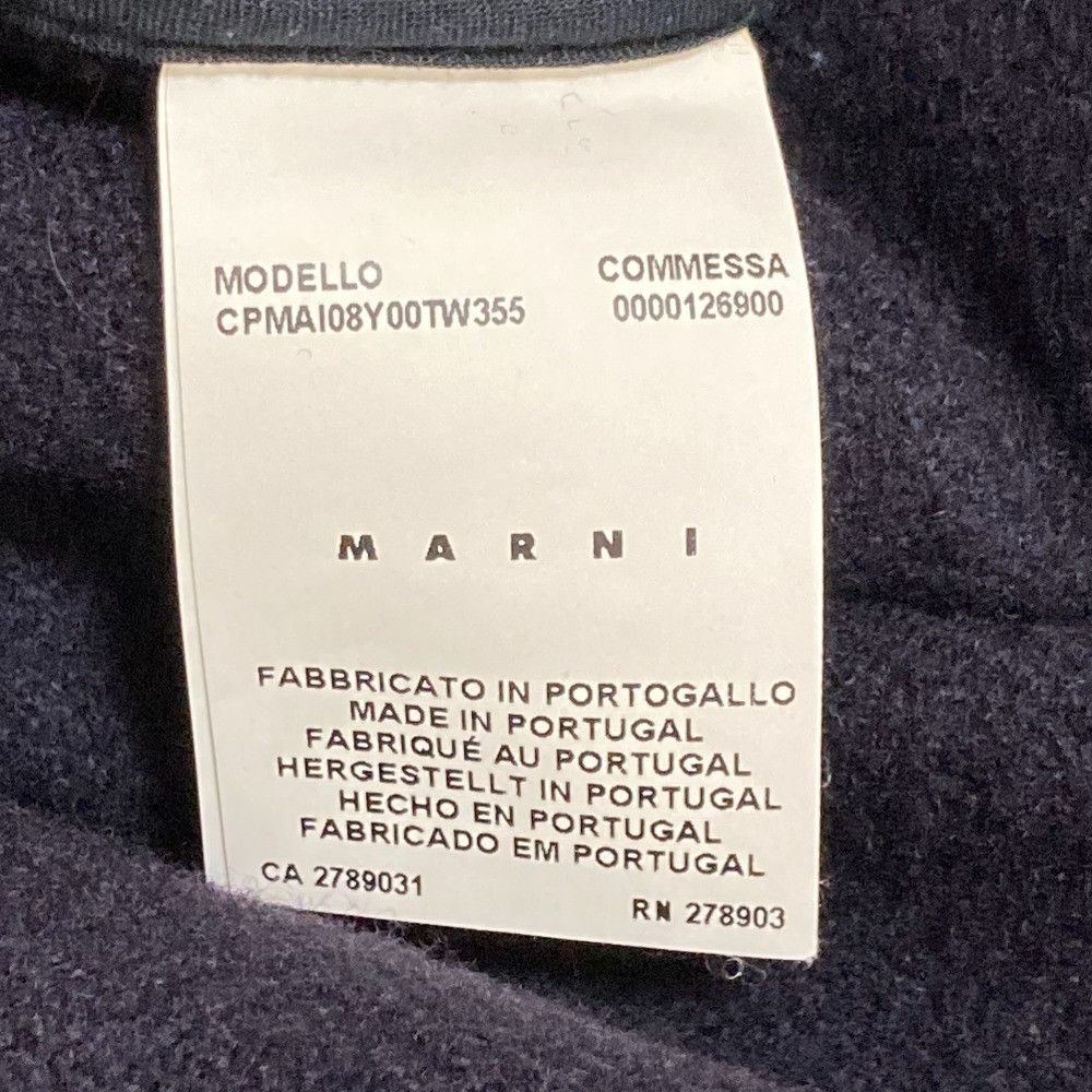 Marni Marni Marni Cutoff Design Wool Coat Textile Outerwear DUTY FREE for USA Size ONE SIZE - 7 Thumbnail