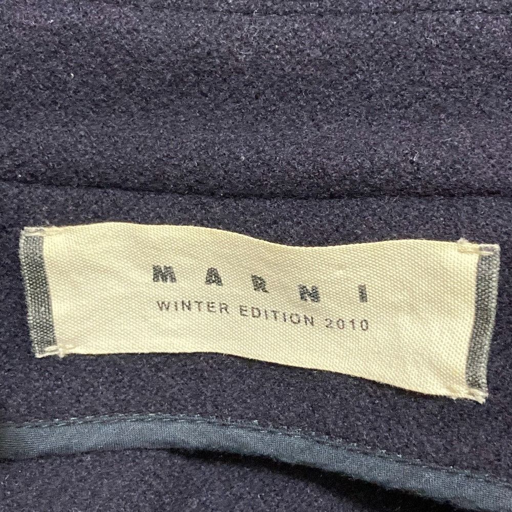 Marni Marni Marni Cutoff Design Wool Coat Textile Outerwear DUTY FREE for USA Size ONE SIZE - 5 Thumbnail