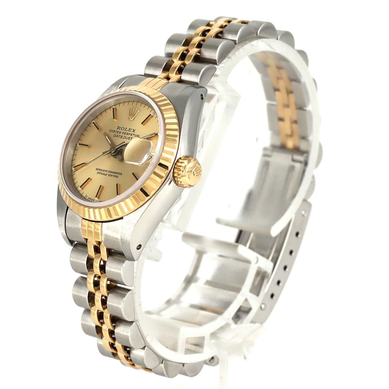Rolex Rolex Rolex Datejust Stainless Steel Yellow Gold Automatic Metal Automatic 69173 DUTY FREE for USA Size ONE SIZE - 2 Thumbnail