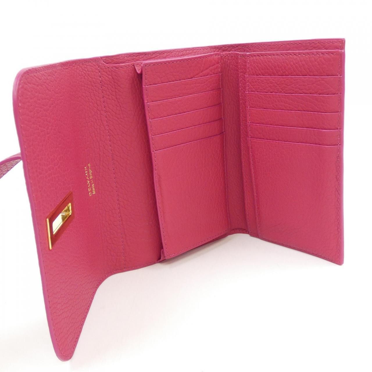 Delvaux Delvaux Delvaux Simplissime Wallet Leather Short Wallet SIMPLISSIME DUTY FREE for USA Size ONE SIZE - 4 Thumbnail
