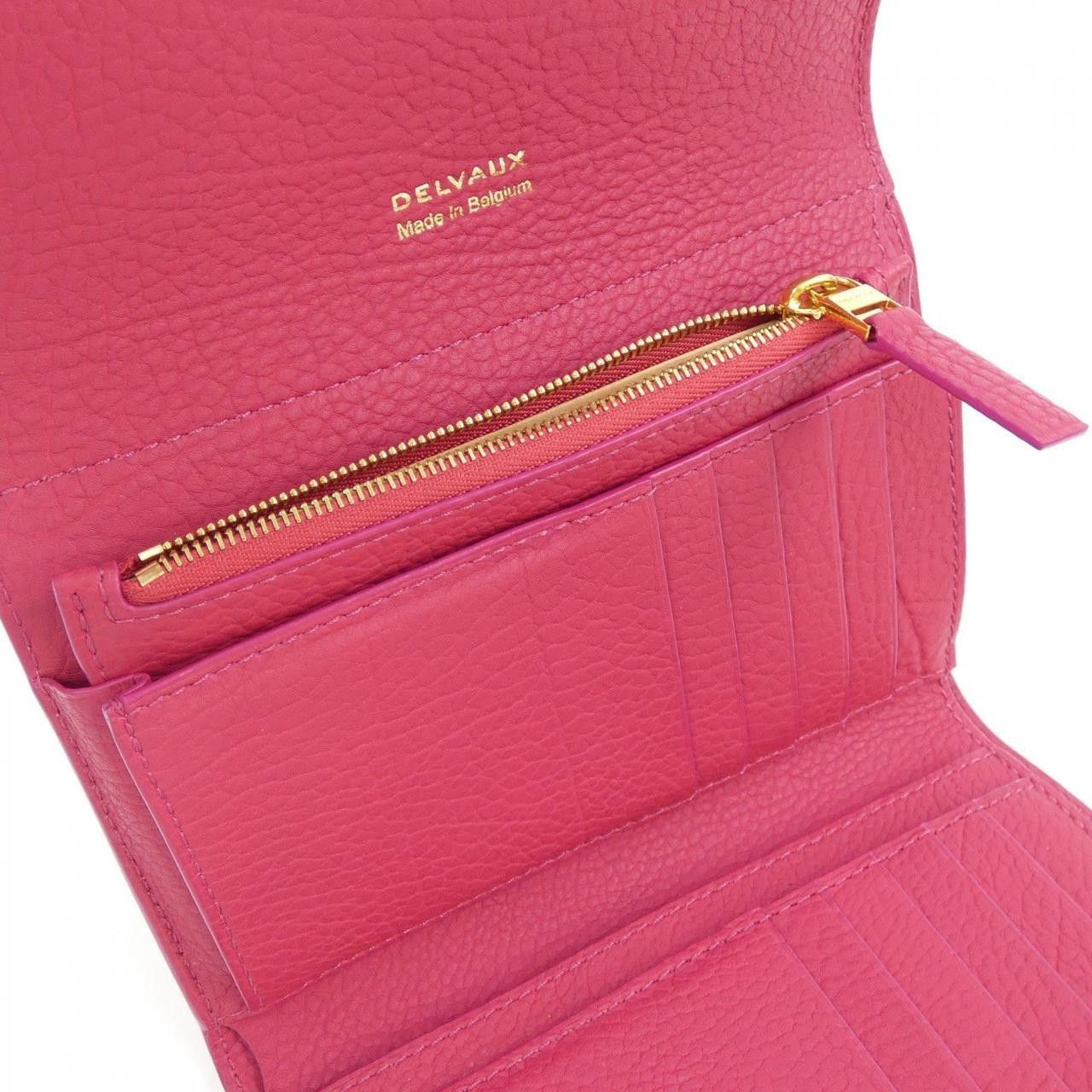 Delvaux Delvaux Delvaux Simplissime Wallet Leather Short Wallet SIMPLISSIME DUTY FREE for USA Size ONE SIZE - 6 Thumbnail