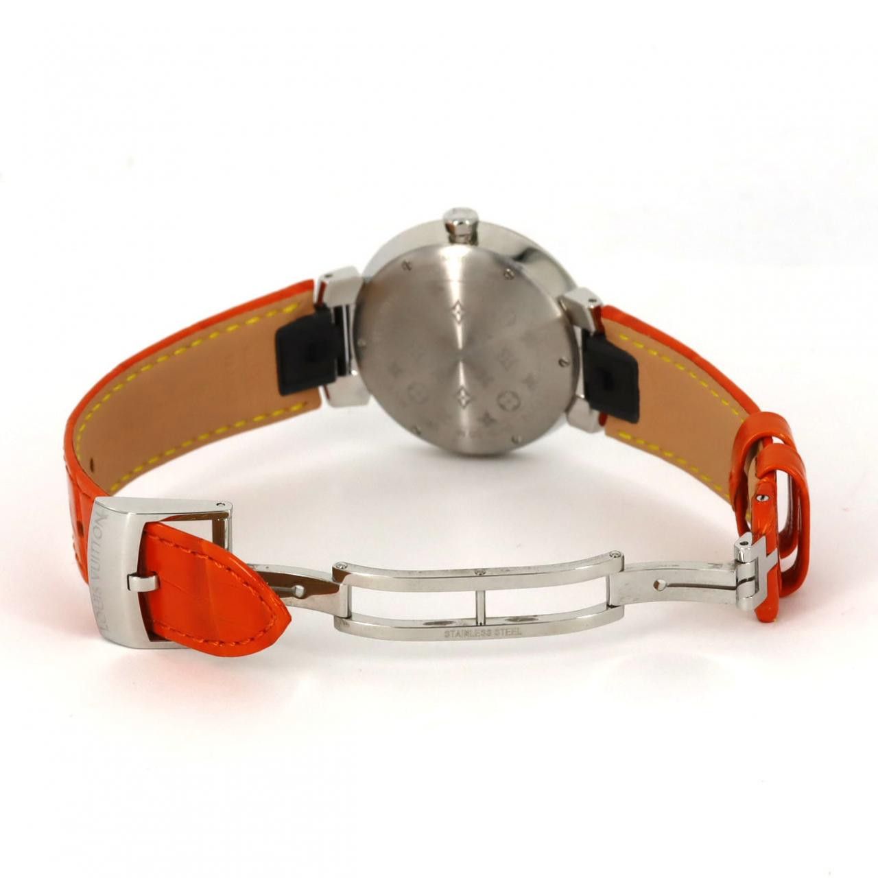 Louis Vuitton Louis Vuitton Louis Vuitton Tambour Slim 11P Stainless Steel Quartz Metal Quartz QA159 DUTY FREE for USA Size ONE SIZE - 7 Thumbnail