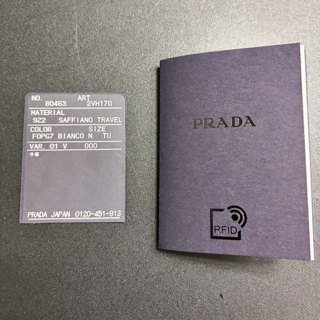 Prada Prada Prada 2VH170 Saffiano Leather Shoulder Bag Leather Shoulder Bag 2VH170 DUTY FREE for USA Size ONE SIZE - 10 Thumbnail