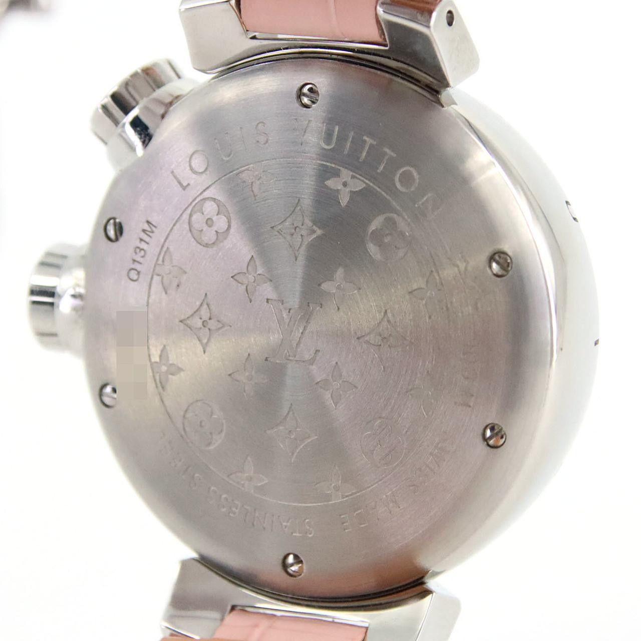 Louis Vuitton Louis Vuitton Louis Vuitton Tambour Diving Stainless Steel Metal Quartz Q131M DUTY FREE for USA Size ONE SIZE - 6 Thumbnail