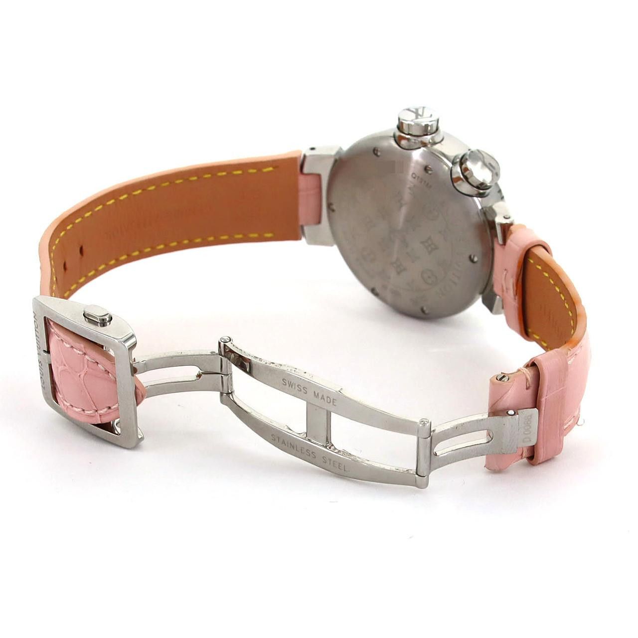 Louis Vuitton Louis Vuitton Louis Vuitton Tambour Diving Stainless Steel Metal Quartz Q131M DUTY FREE for USA Size ONE SIZE - 7 Thumbnail