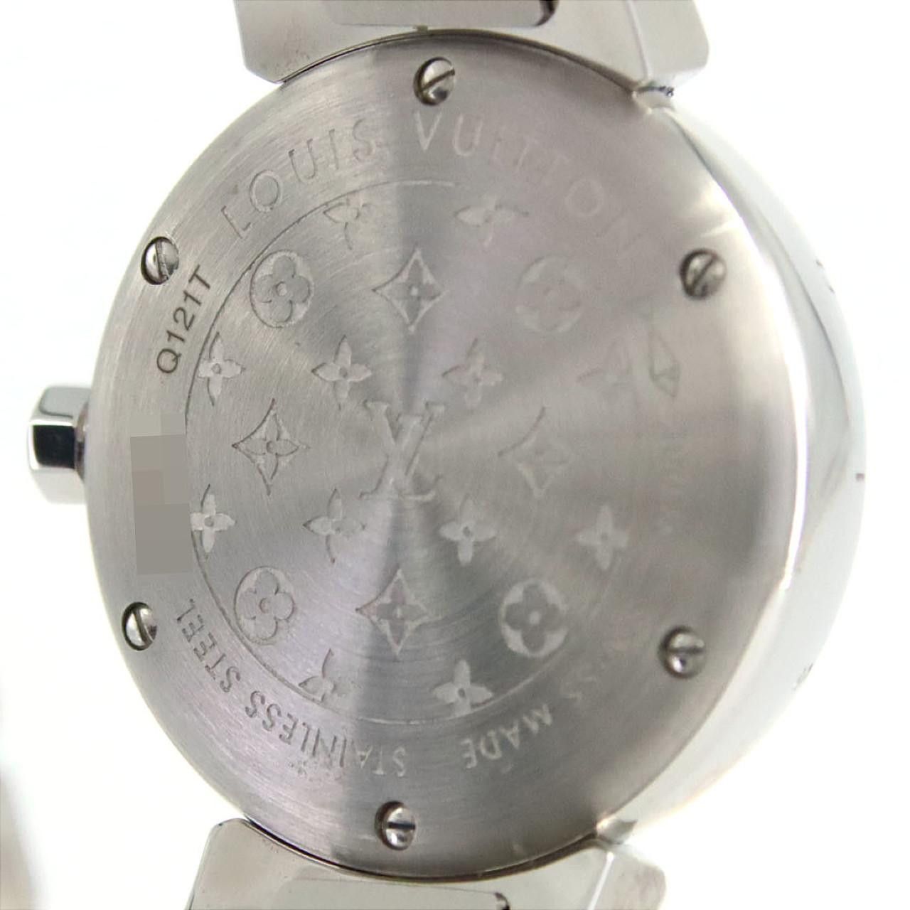 Louis Vuitton Louis Vuitton Louis Vuitton Tambour Stainless Steel Watch Metal Quartz Q121T DUTY FREE for USA Size ONE SIZE - 7 Thumbnail