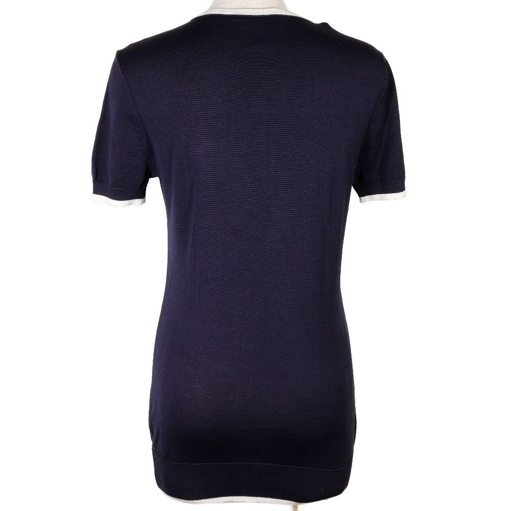Chanel Chanel Chanel Cotton Knit Top Textile Tops P06382 DUTY FREE for USA Size ONE SIZE - 3 Thumbnail