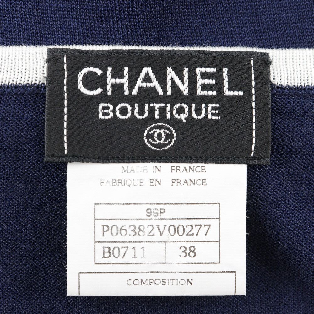Chanel Chanel Chanel Cotton Knit Top Textile Tops P06382 DUTY FREE for USA Size ONE SIZE - 6 Thumbnail