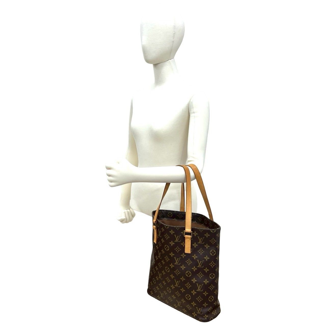 Louis Vuitton Louis Vuitton Louis Vuitton Vavin GM Monogram Leather Tote Bag Textile Tote Bag DUTY FREE for USA Size ONE SIZE - 3 Thumbnail