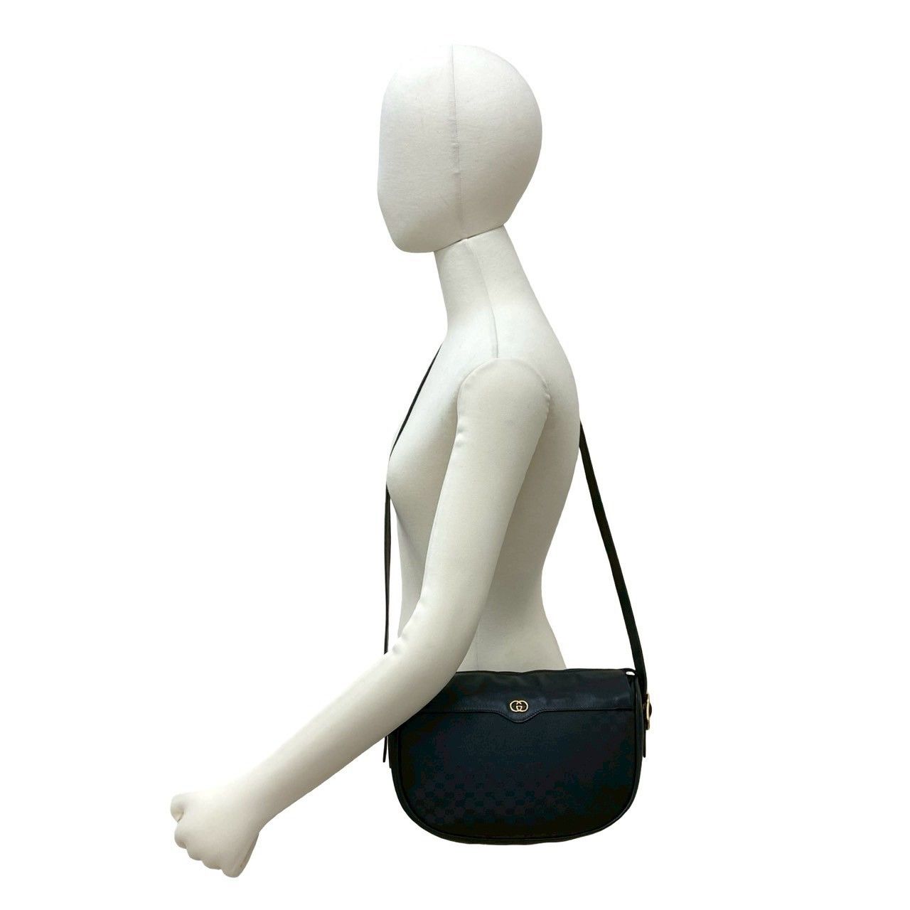 Gucci Gucci Gucci Micro GG Leather Shoulder Bag Leather Shoulder Bag DUTY FREE for USA Size ONE SIZE - 3 Thumbnail