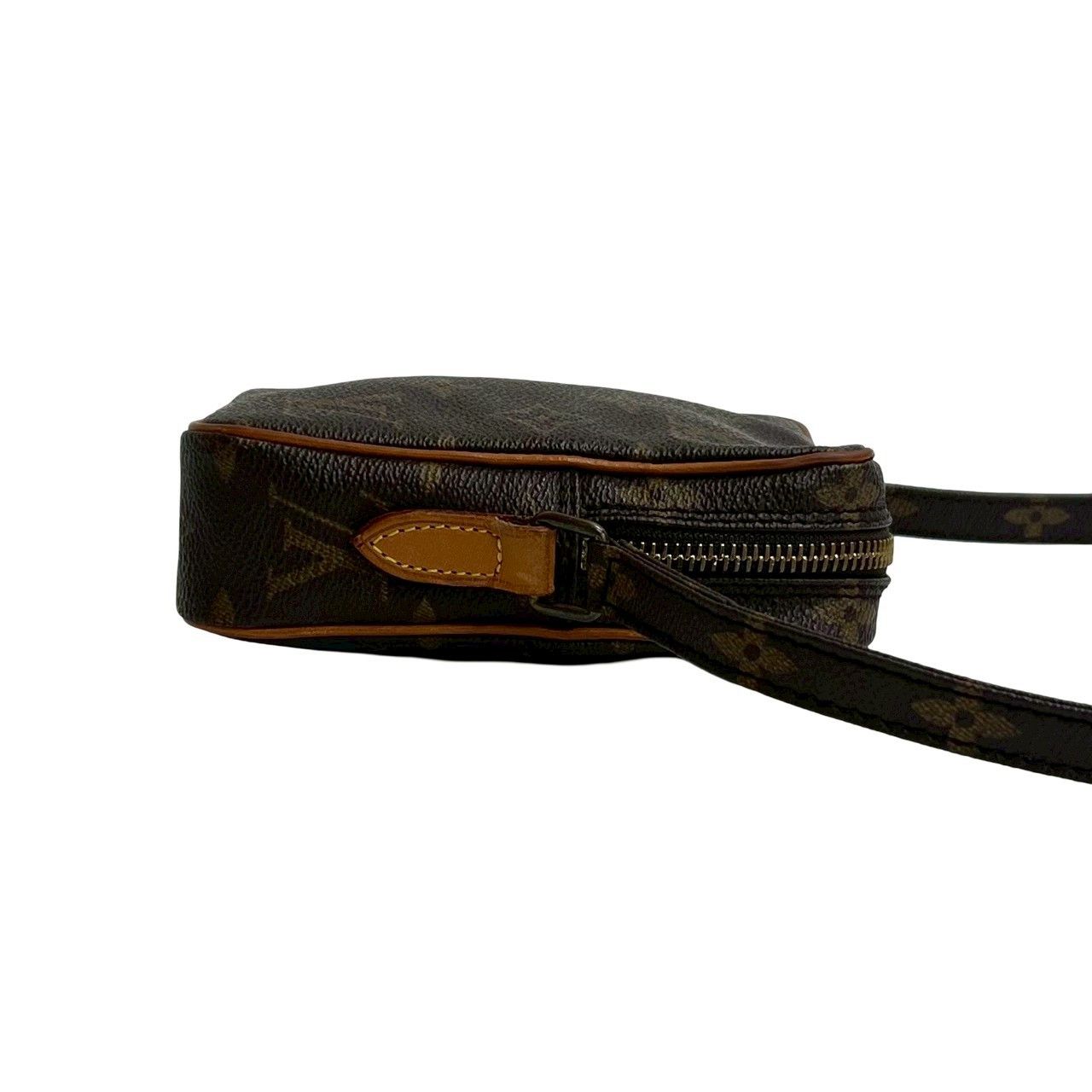 Louis Vuitton Louis Vuitton Louis Vuitton Mini Danube Monogram Leather Shoulder Bag Textile Shoulder Bag DUTY FREE for USA Size ONE SIZE - 7 Thumbnail