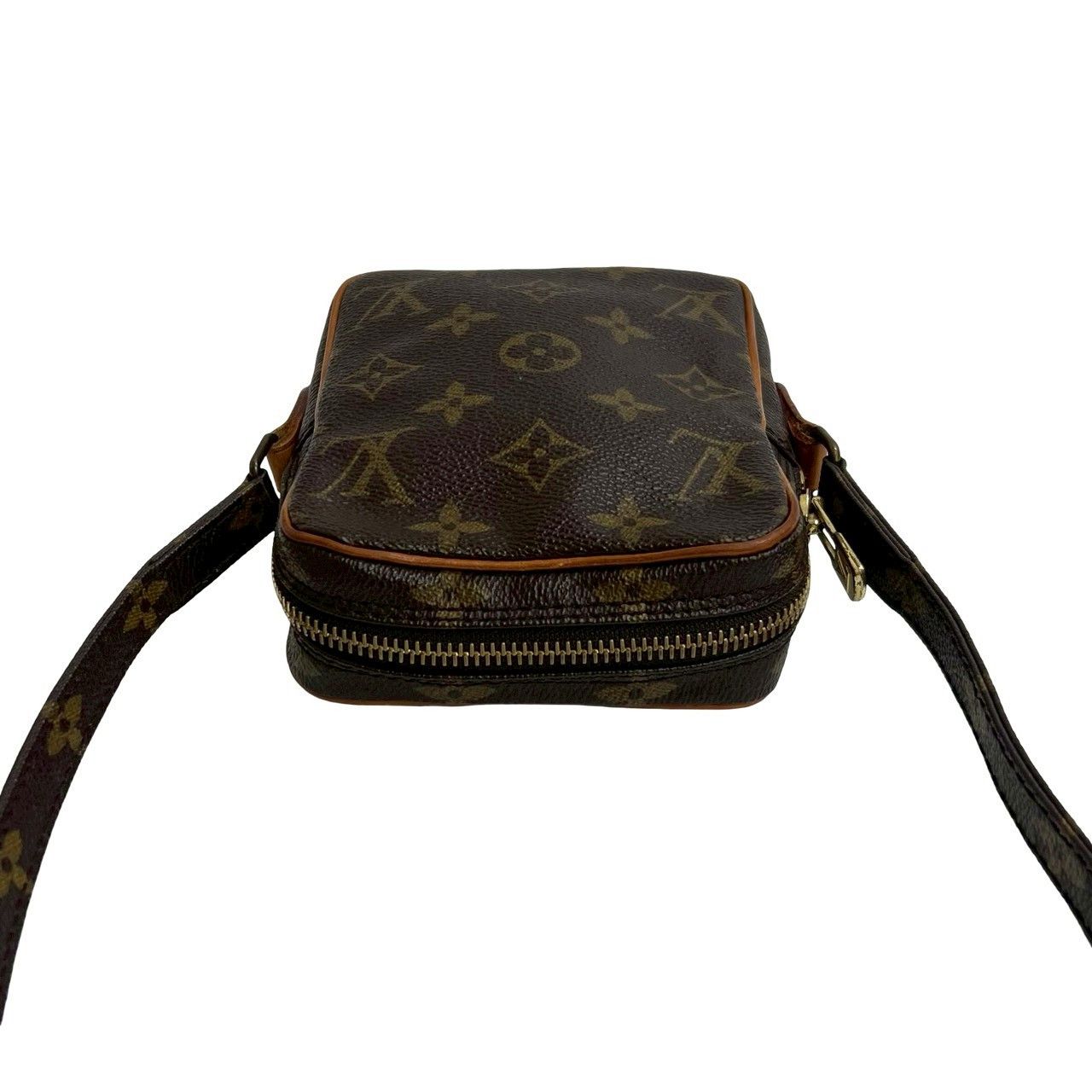 Louis Vuitton Louis Vuitton Louis Vuitton Mini Danube Monogram Leather Shoulder Bag Textile Shoulder Bag DUTY FREE for USA Size ONE SIZE - 5 Thumbnail