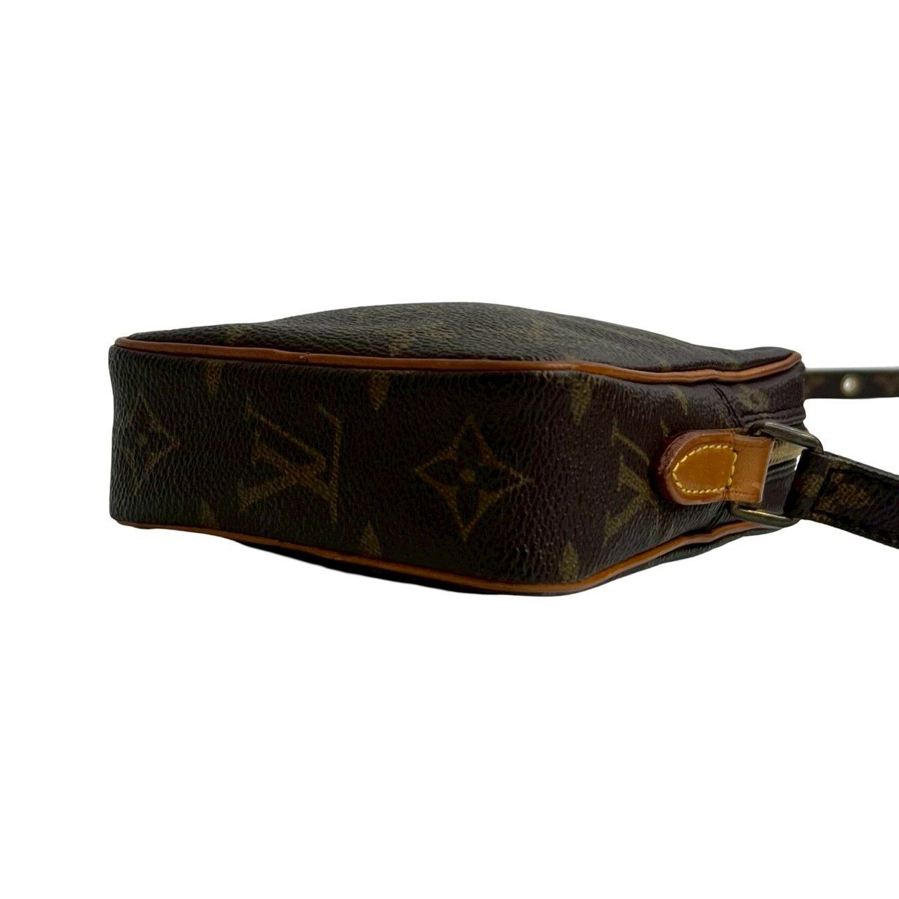 Louis Vuitton Louis Vuitton Louis Vuitton Mini Danube Monogram Leather Shoulder Bag Textile Shoulder Bag DUTY FREE for USA Size ONE SIZE - 9 Thumbnail