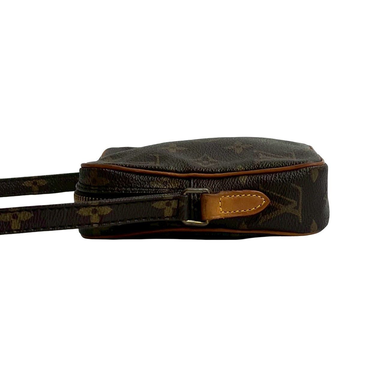 Louis Vuitton Louis Vuitton Louis Vuitton Mini Danube Monogram Leather Shoulder Bag Textile Shoulder Bag DUTY FREE for USA Size ONE SIZE - 6 Thumbnail