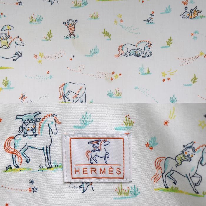 Hermes Hermes Hermès Cabriole Toile Tote Bag Textile Tote Bag DUTY FREE for USA Size ONE SIZE - 8 Thumbnail
