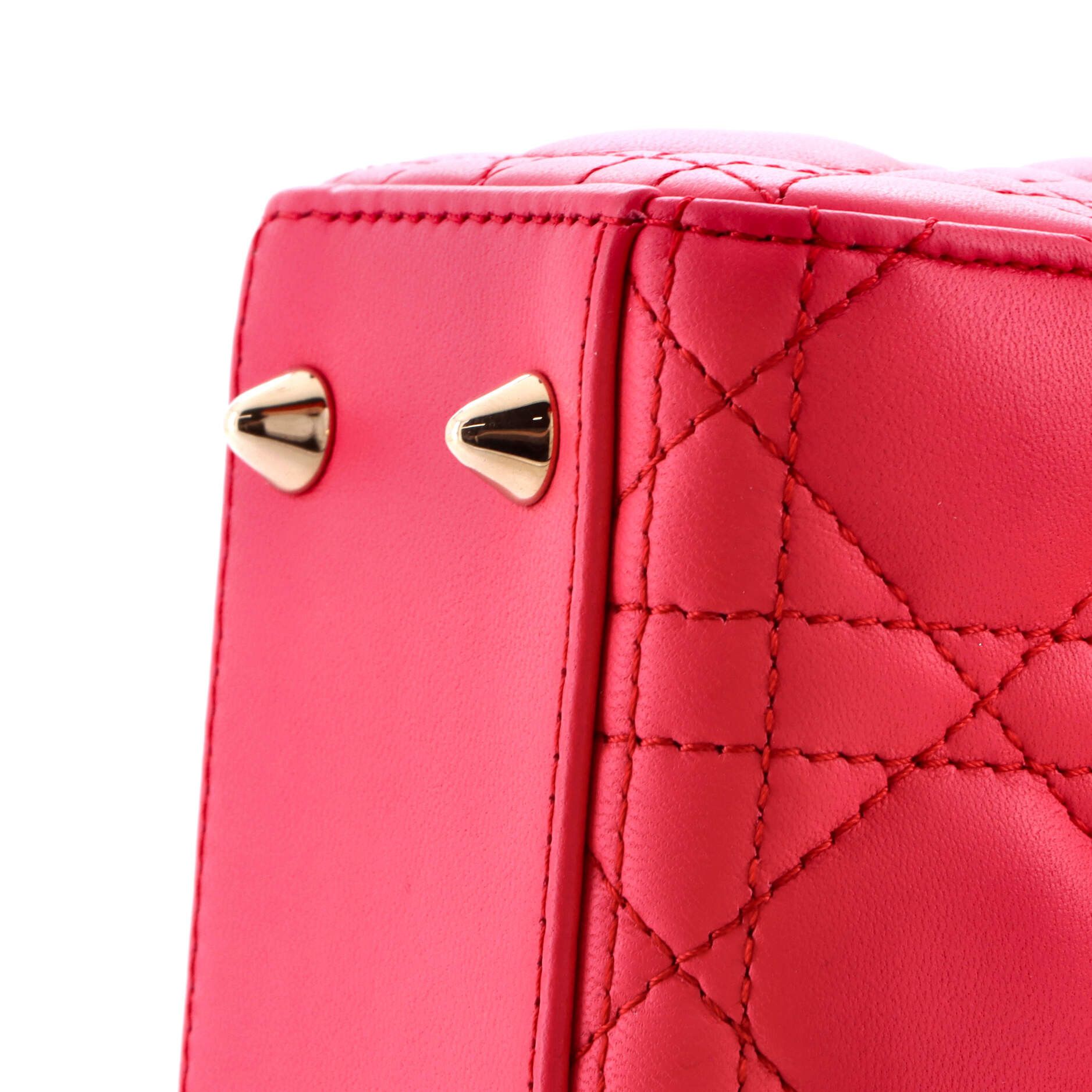 Dior My ABCDior Lady Dior Bag Cannage Quilt Lambsk Size ONE SIZE - 6 Thumbnail