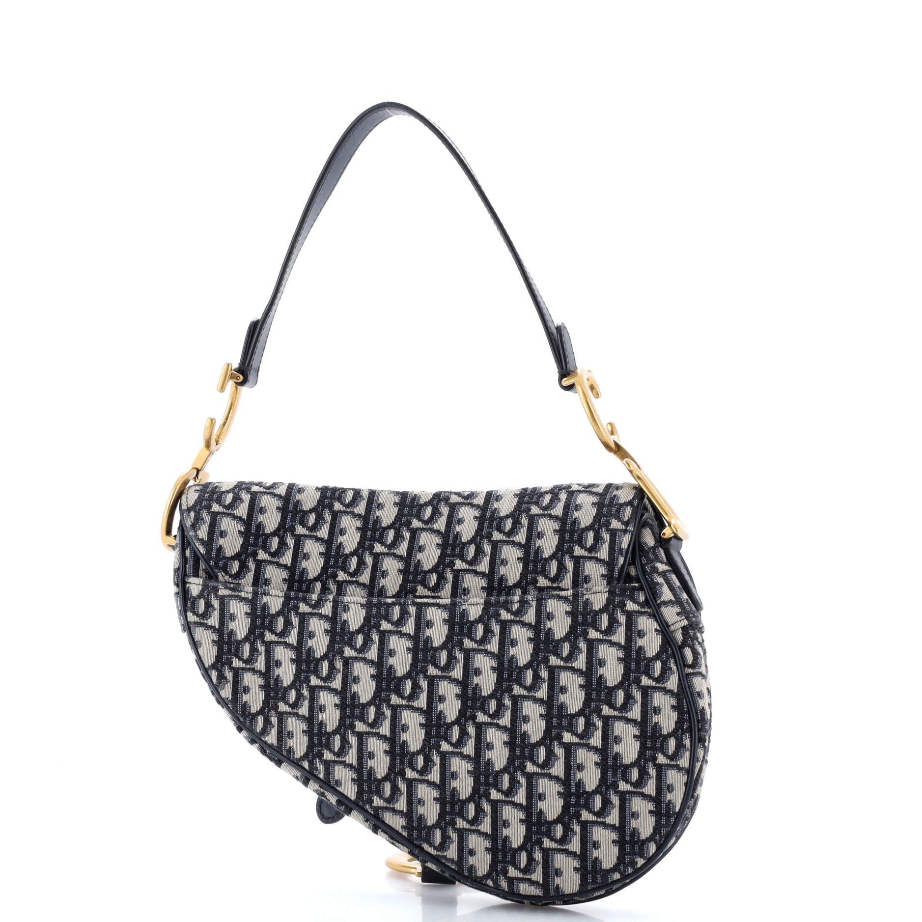 Dior Saddle Handbag Oblique Canvas Medium Size ONE SIZE - 2 Thumbnail