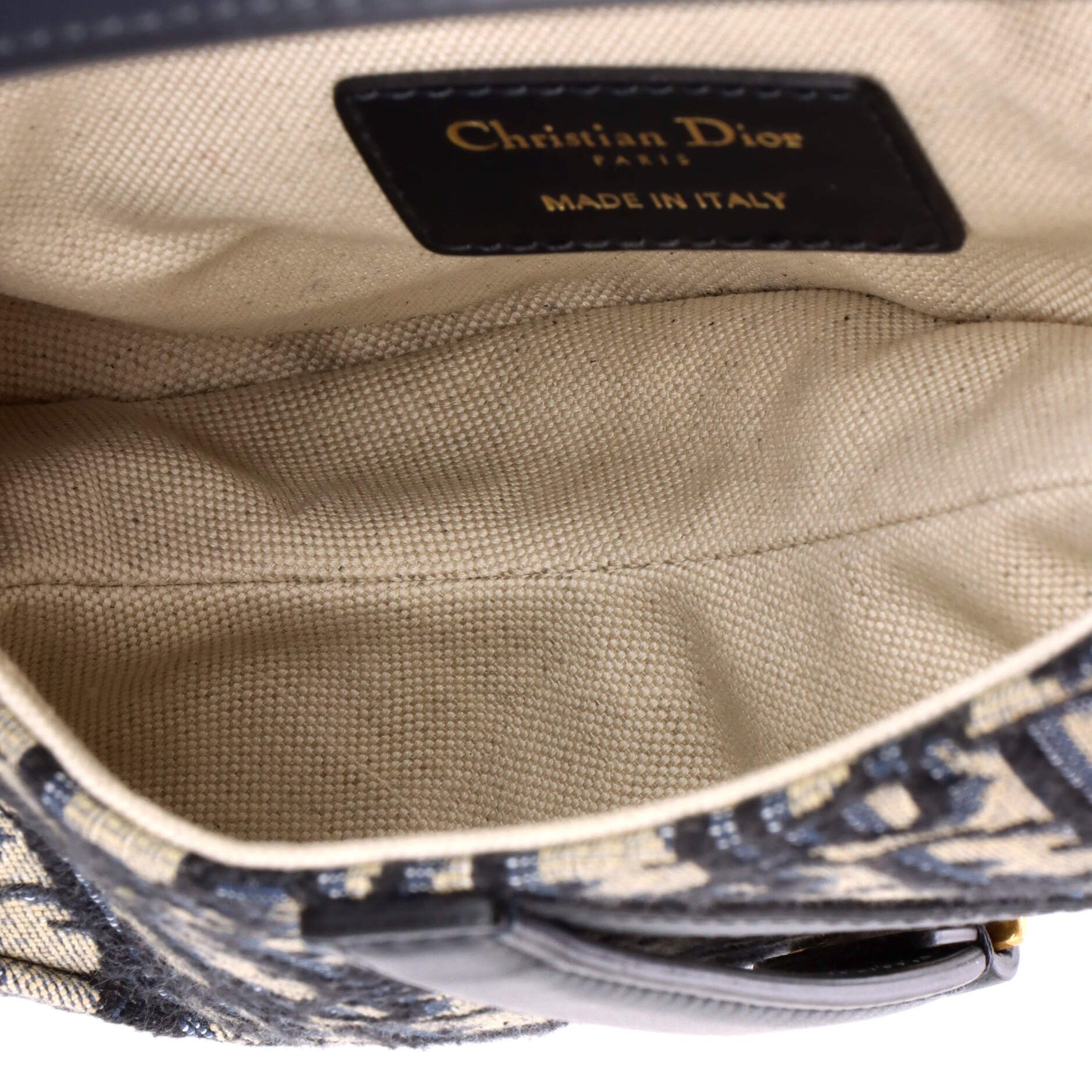 Dior Saddle Handbag Oblique Canvas Mini Size ONE SIZE - 4 Thumbnail
