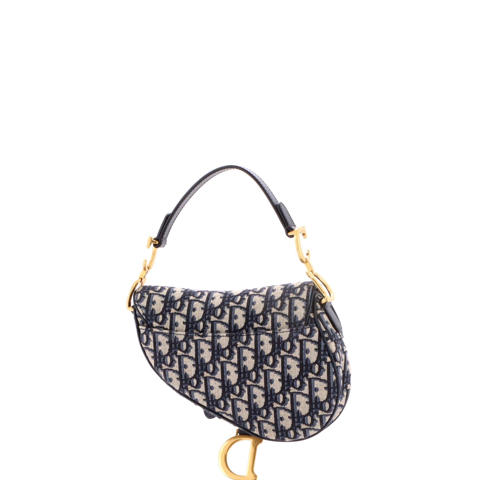 Dior Saddle Handbag Oblique Canvas Mini Size ONE SIZE - 2 Thumbnail