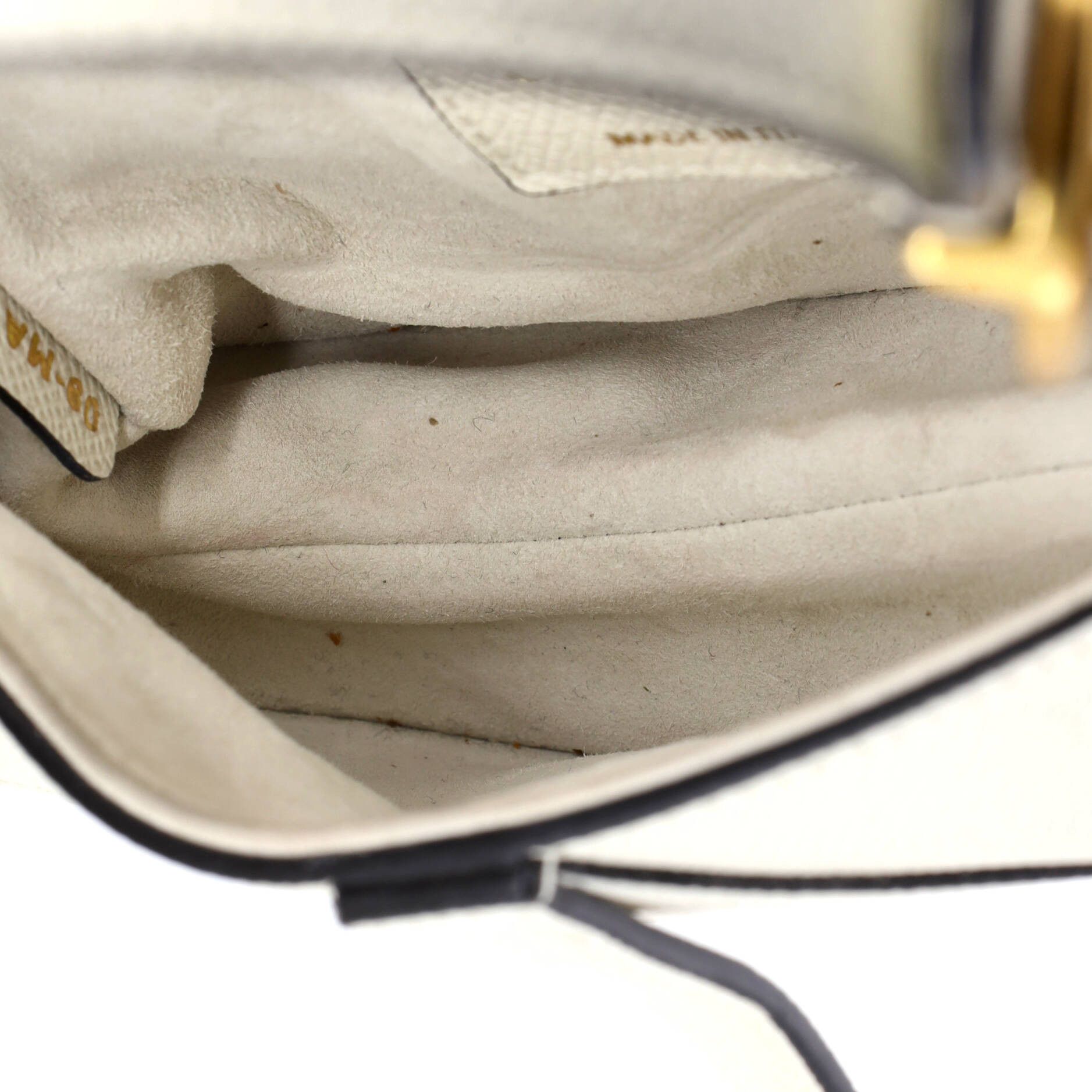 Dior Saddle Handbag Leather Mini Size ONE SIZE - 4 Thumbnail