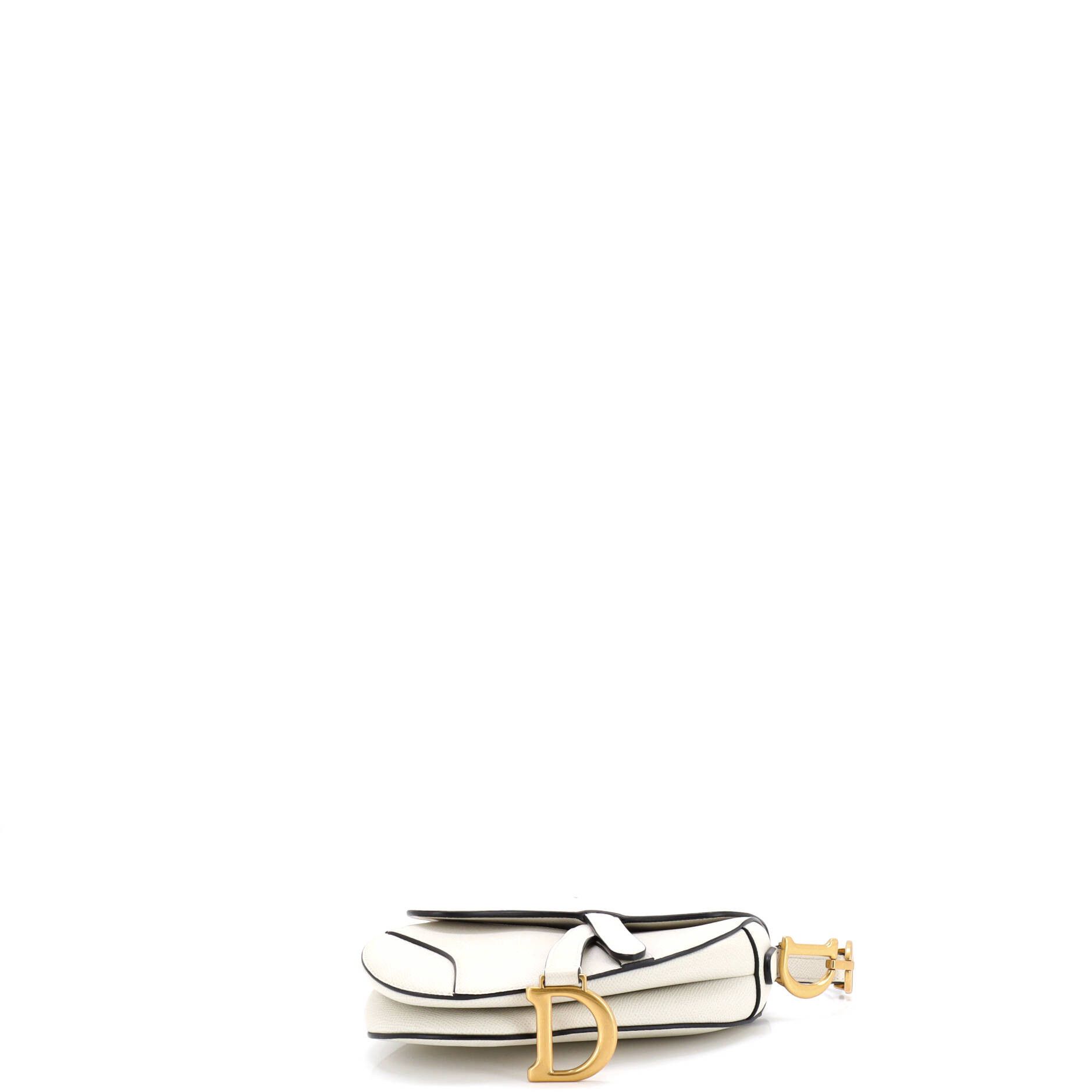 Dior Saddle Handbag Leather Mini Size ONE SIZE - 3 Thumbnail