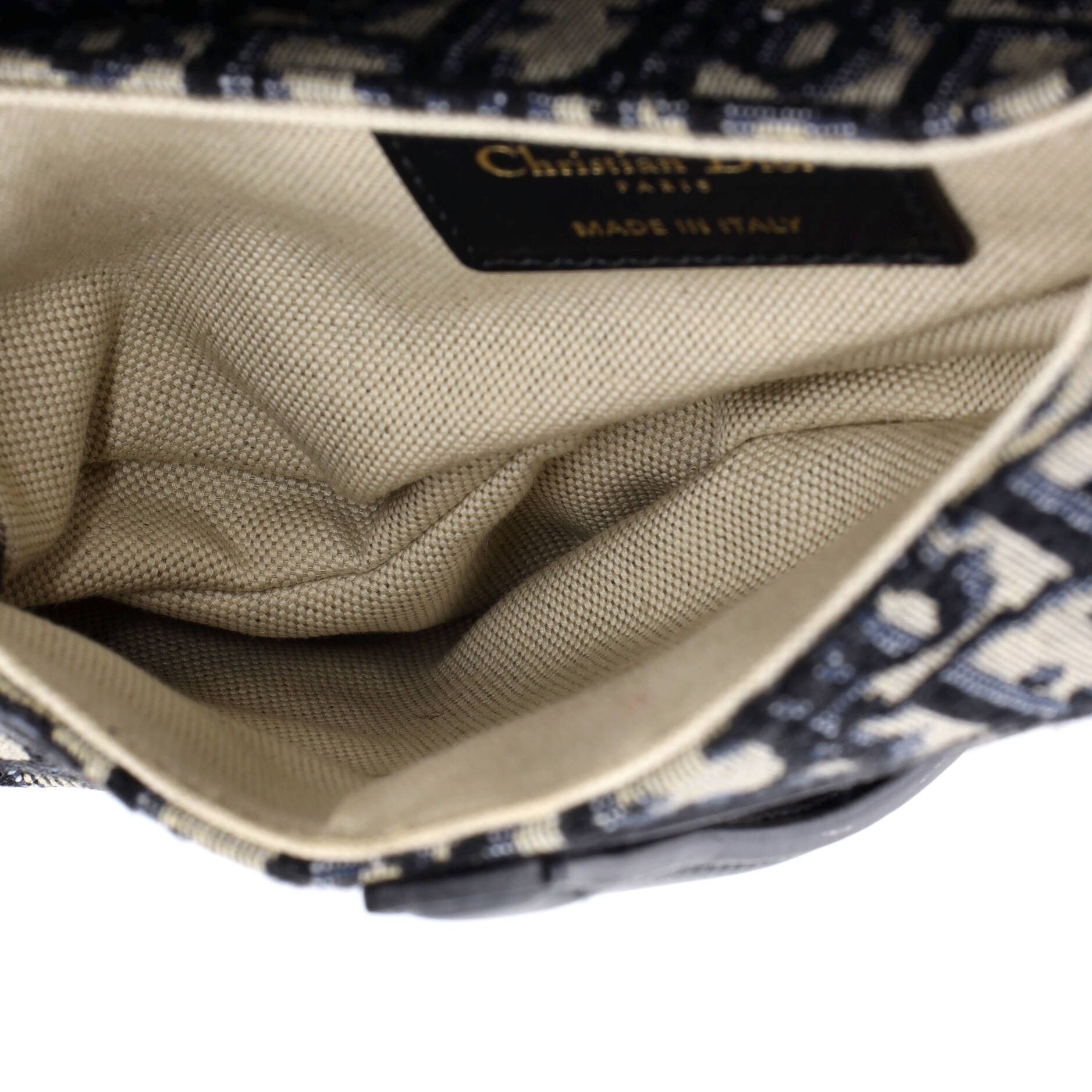 Dior Saddle Handbag Oblique Canvas Mini Size ONE SIZE - 4 Thumbnail