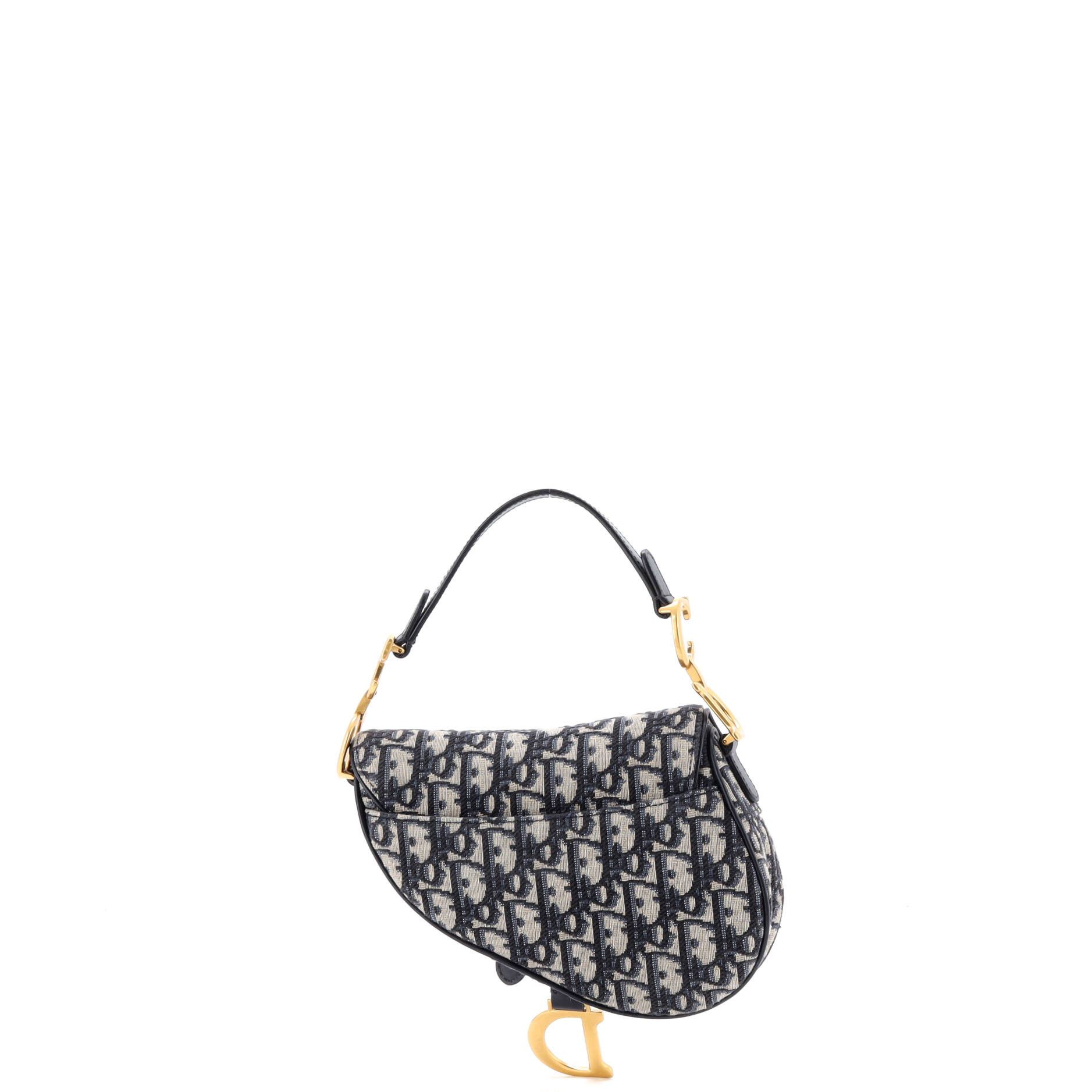 Dior Saddle Handbag Oblique Canvas Mini Size ONE SIZE - 2 Thumbnail